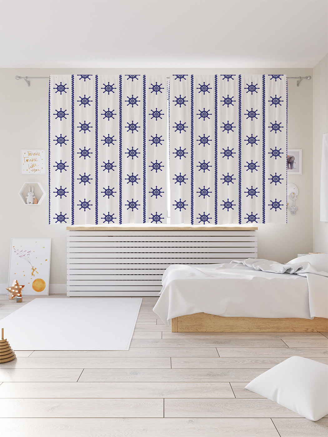 Шторы с фотопечатью JoyArty "Полосы со штурвалами" из сатена, 290х180 см
Шторы с фотопечатью JoyArty "Полосы со штурвалами" из сатена, 290х180 см