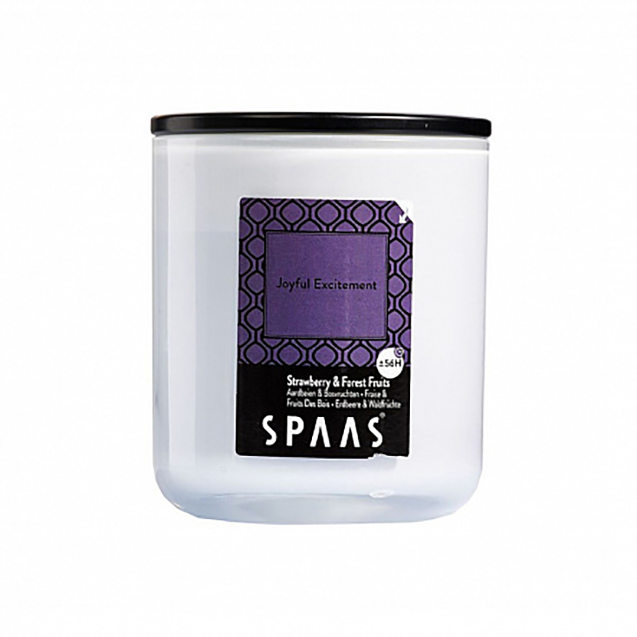 Свеча ароматическая в стакане Spaas Клубника-Лесные Ягоды, 10,5x9,5 см, Стокмарт-Свечи1-3
Свеча ароматическая в стакане Spaas Клубника-Лесные Ягоды, 10,5x9,5 см, Стокмарт-Свечи1-3