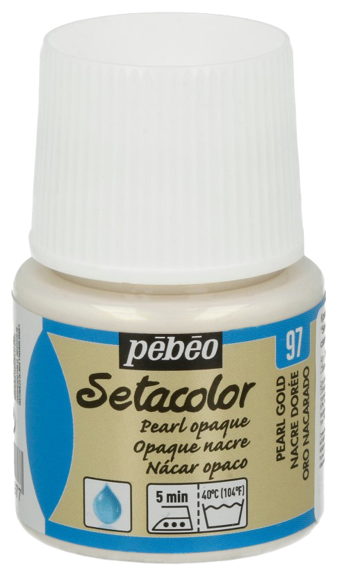 Краска Pebeo Setacolor для темных и светлых тканей перламутровая под золото 45 мл, Золотистый
Краска Pebeo Setacolor для темных и светлых тканей перламутровая под золото 45 мл, Золотистый