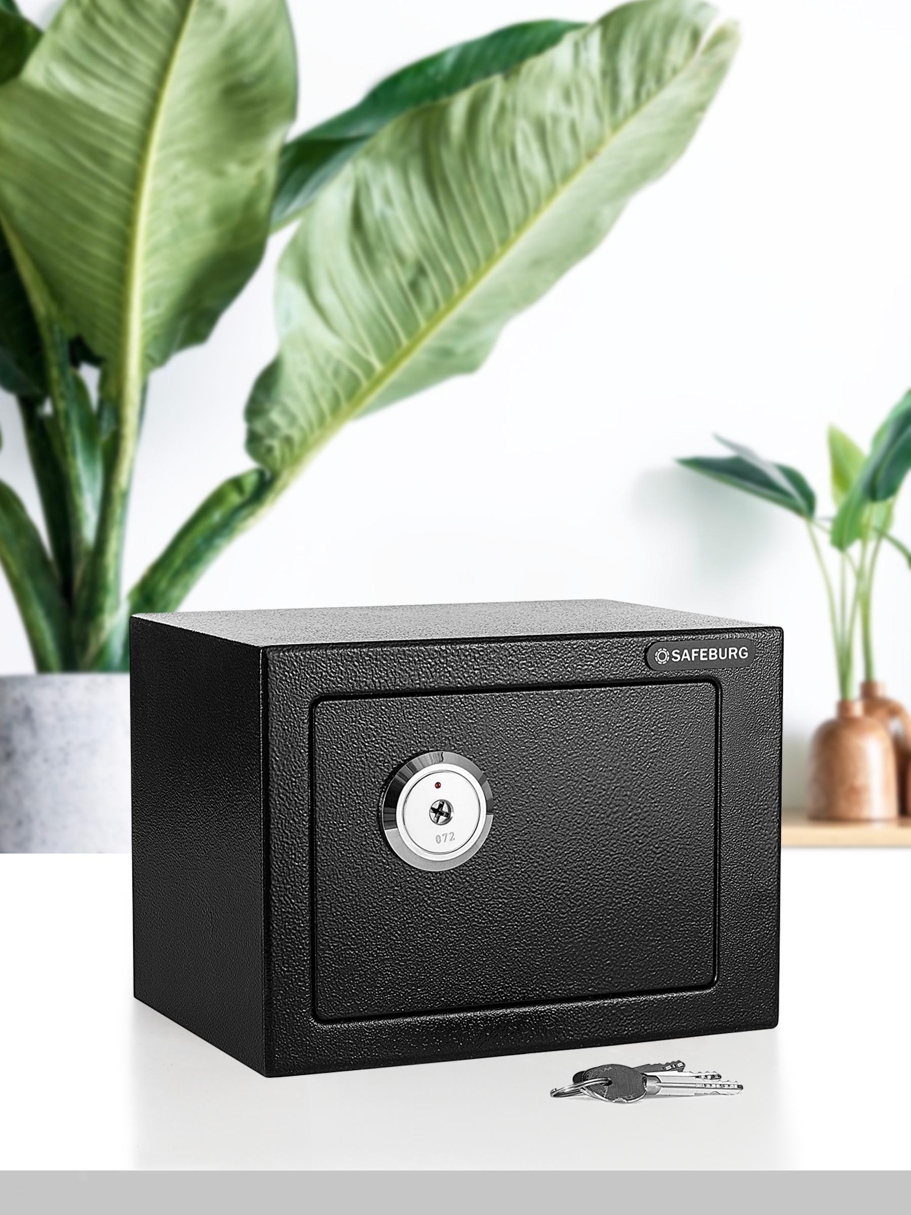 Cейф для денег и документов SAFEBURG SB-170K BLACK с крестовым ключевым замком 17х23х17 см, Черный, SB-170K
Cейф для денег и документов SAFEBURG SB-170K BLACK с крестовым ключевым замком 17х23х17 см, Черный, SB-170K