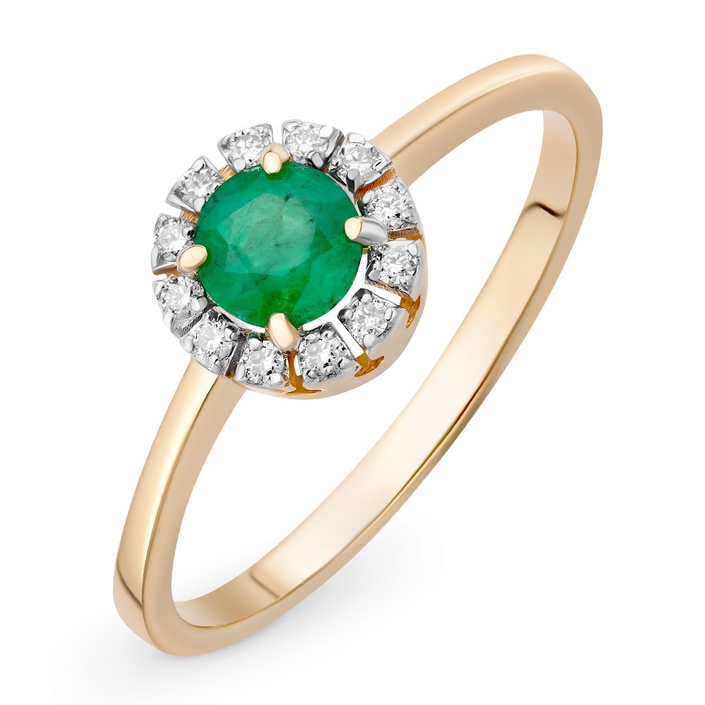 Кольцо женское из красного золота с изумрудом, бриллиантом 585Gold 101010796, р, 101010796
Кольцо женское из красного золота с изумрудом, бриллиантом 585Gold 101010796, р, 101010796