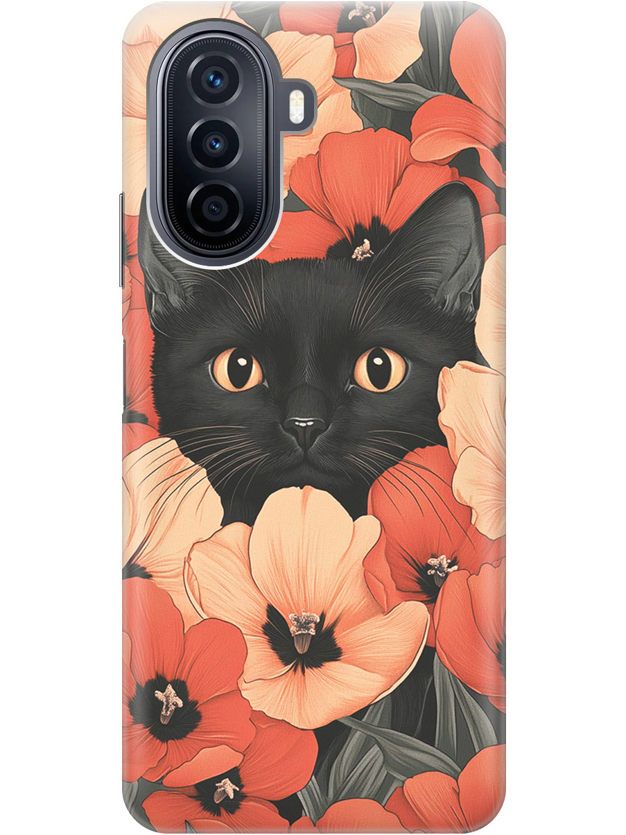 Силиконовый чехол на Huawei nova Y70 с принтом "Котик в маках", Прозрачный;черный;красный, 740133412
Силиконовый чехол на Huawei nova Y70 с принтом "Котик в маках", Прозрачный;черный;красный, 740133412
