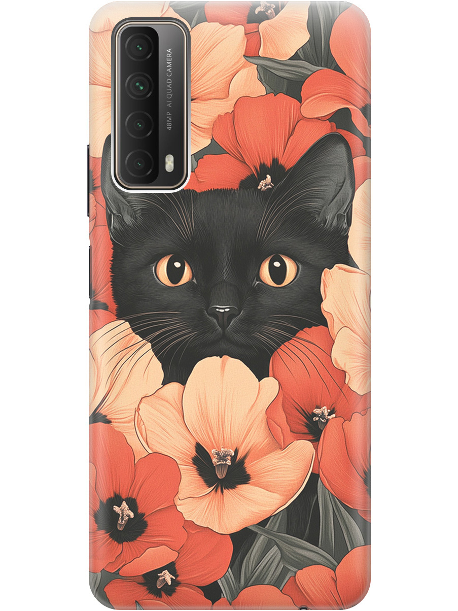 Силиконовый чехол на Huawei P Smart (2021) с принтом "Котик в маках", Прозрачный;черный;красный, 723603012
Силиконовый чехол на Huawei P Smart (2021) с принтом "Котик в маках", Прозрачный;черный;красный, 723603012