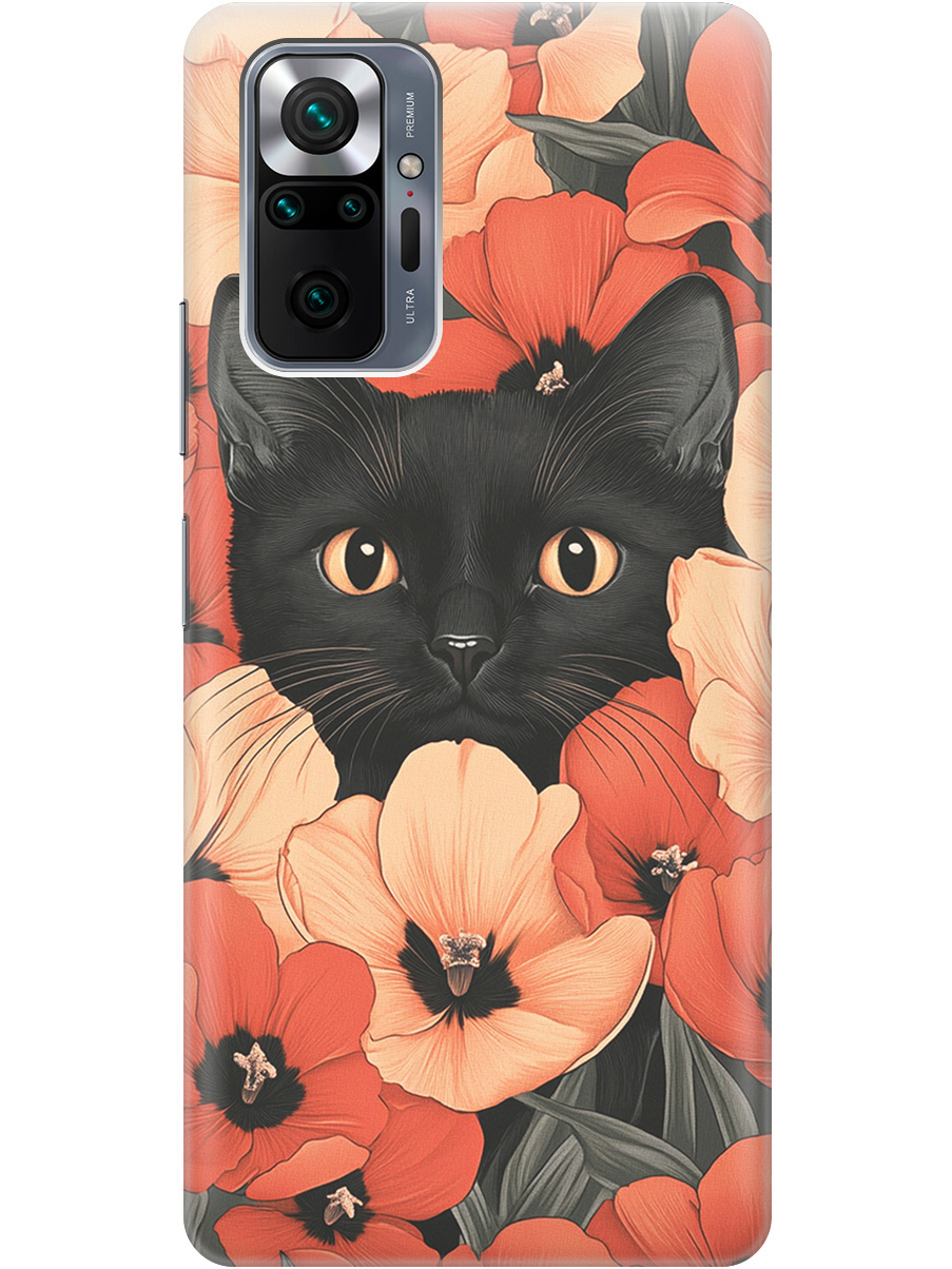 Силиконовый чехол на Xiaomi Redmi Note 10 Pro с принтом "Котик в маках", Прозрачный;черный;красный, 725168112
Силиконовый чехол на Xiaomi Redmi Note 10 Pro с принтом "Котик в маках", Прозрачный;черный;красный, 725168112
