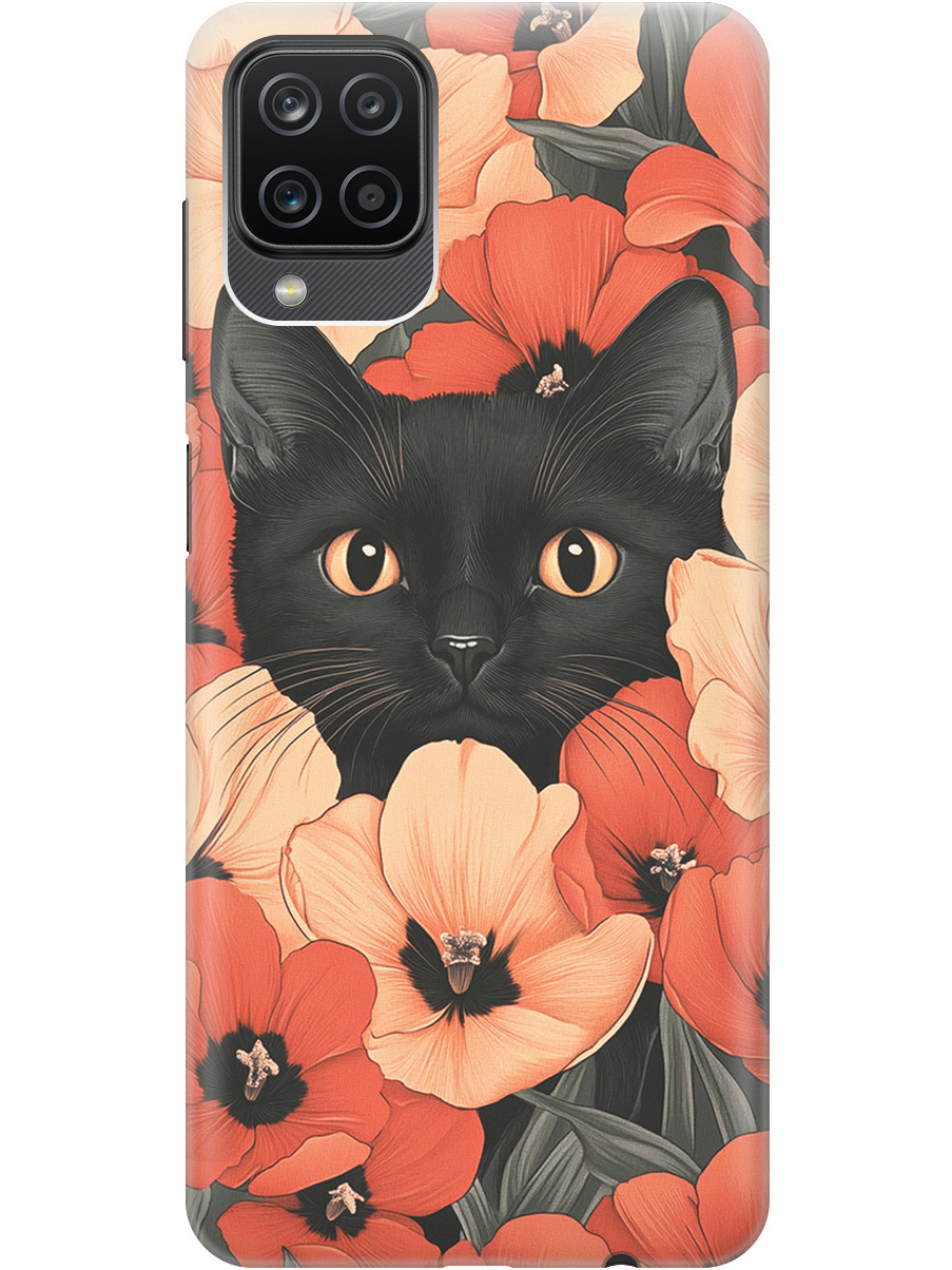 Силиконовый чехол на Samsung Galaxy A12/M12 с принтом "Котик в маках", Прозрачный;черный;красный, 723602812
Силиконовый чехол на Samsung Galaxy A12/M12 с принтом "Котик в маках", Прозрачный;черный;красный, 723602812