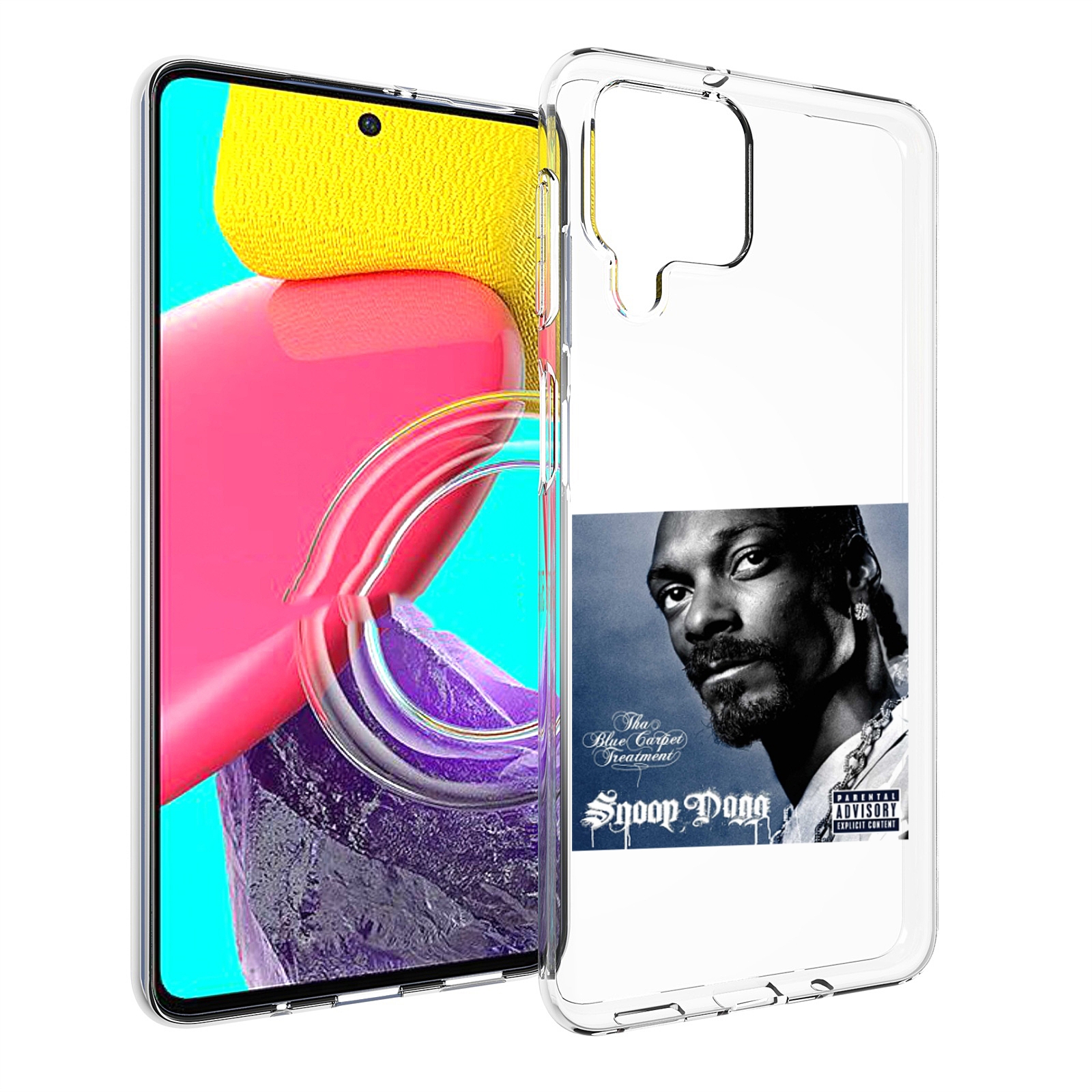 Чехол Mypads Snoop Dogg Tha Blue Carpet Treatment Для Samsung Galaxy M53 (Sm-M536), Прозрачный, Tocco
Чехол Mypads Snoop Dogg Tha Blue Carpet Treatment Для Samsung Galaxy M53 (Sm-M536), Прозрачный, Tocco