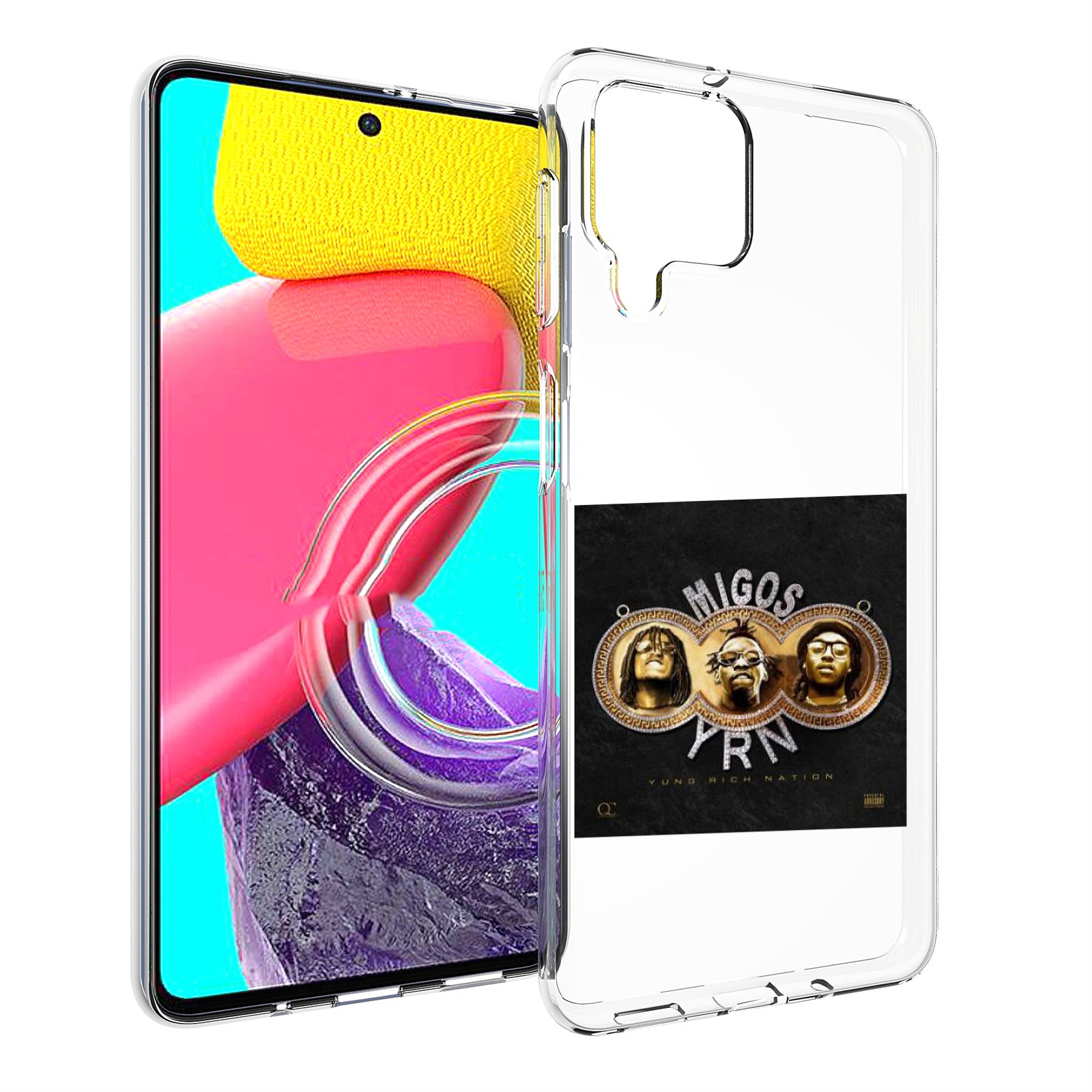 Чехол MyPads Migos - Yung Rich Nation для Samsung Galaxy M53 (SM-M536), Прозрачный, Tocco
Чехол MyPads Migos - Yung Rich Nation для Samsung Galaxy M53 (SM-M536), Прозрачный, Tocco