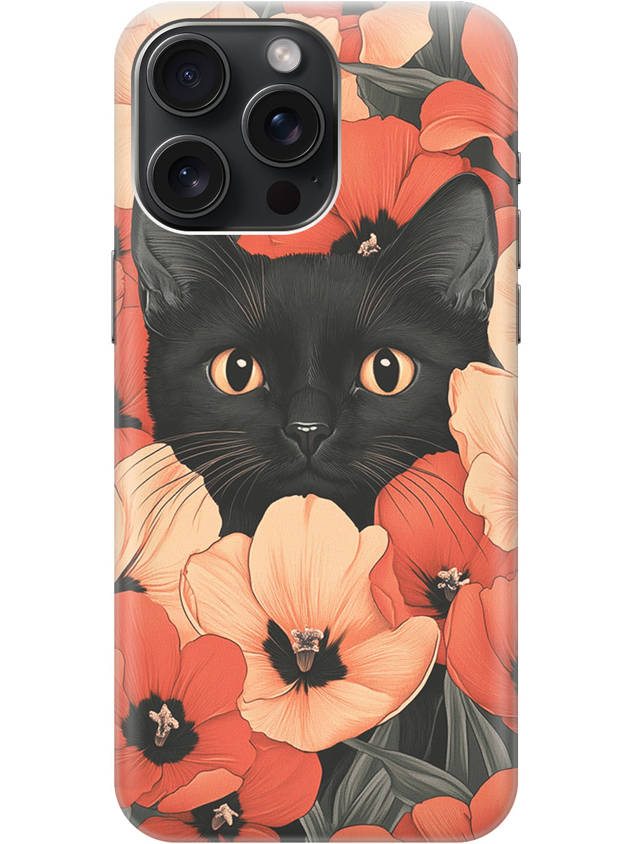 Силиконовый чехол на Apple iPhone 15 Pro Max с принтом "Котик в маках", Прозрачный;черный;красный, 775148112
Силиконовый чехол на Apple iPhone 15 Pro Max с принтом "Котик в маках", Прозрачный;черный;красный, 775148112