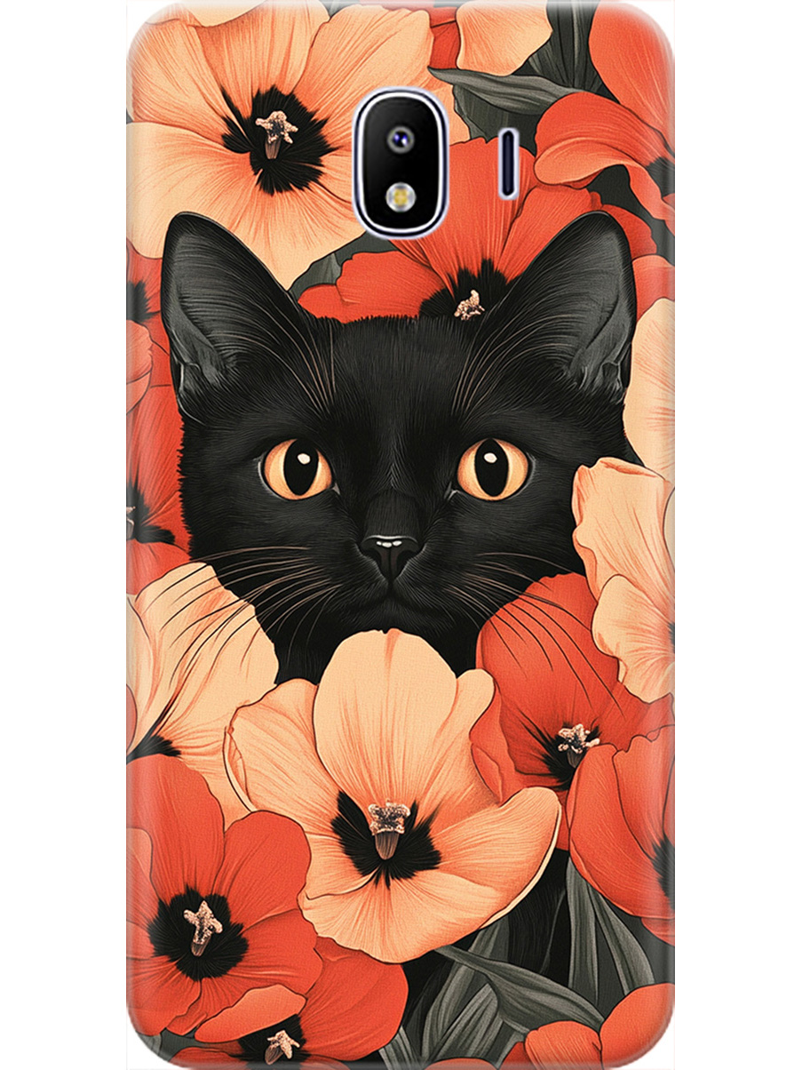 Силиконовый чехол на Samsung Galaxy J4 (2018) с принтом "Котик в маках", Прозрачный;черный;красный, 718358912
Силиконовый чехол на Samsung Galaxy J4 (2018) с принтом "Котик в маках", Прозрачный;черный;красный, 718358912