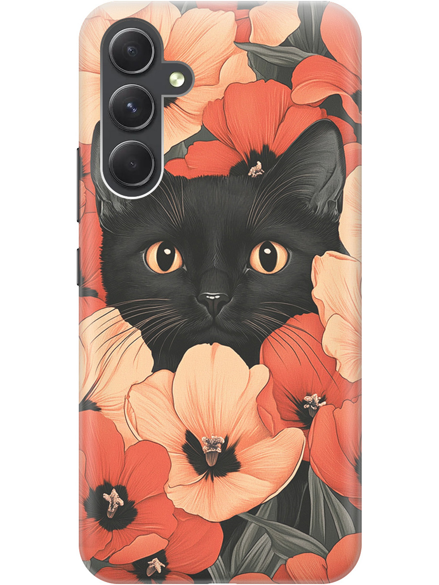 Силиконовый чехол на Samsung Galaxy A54 5G с принтом "Котик в маках", Прозрачный;черный;красный, 769297612
Силиконовый чехол на Samsung Galaxy A54 5G с принтом "Котик в маках", Прозрачный;черный;красный, 769297612