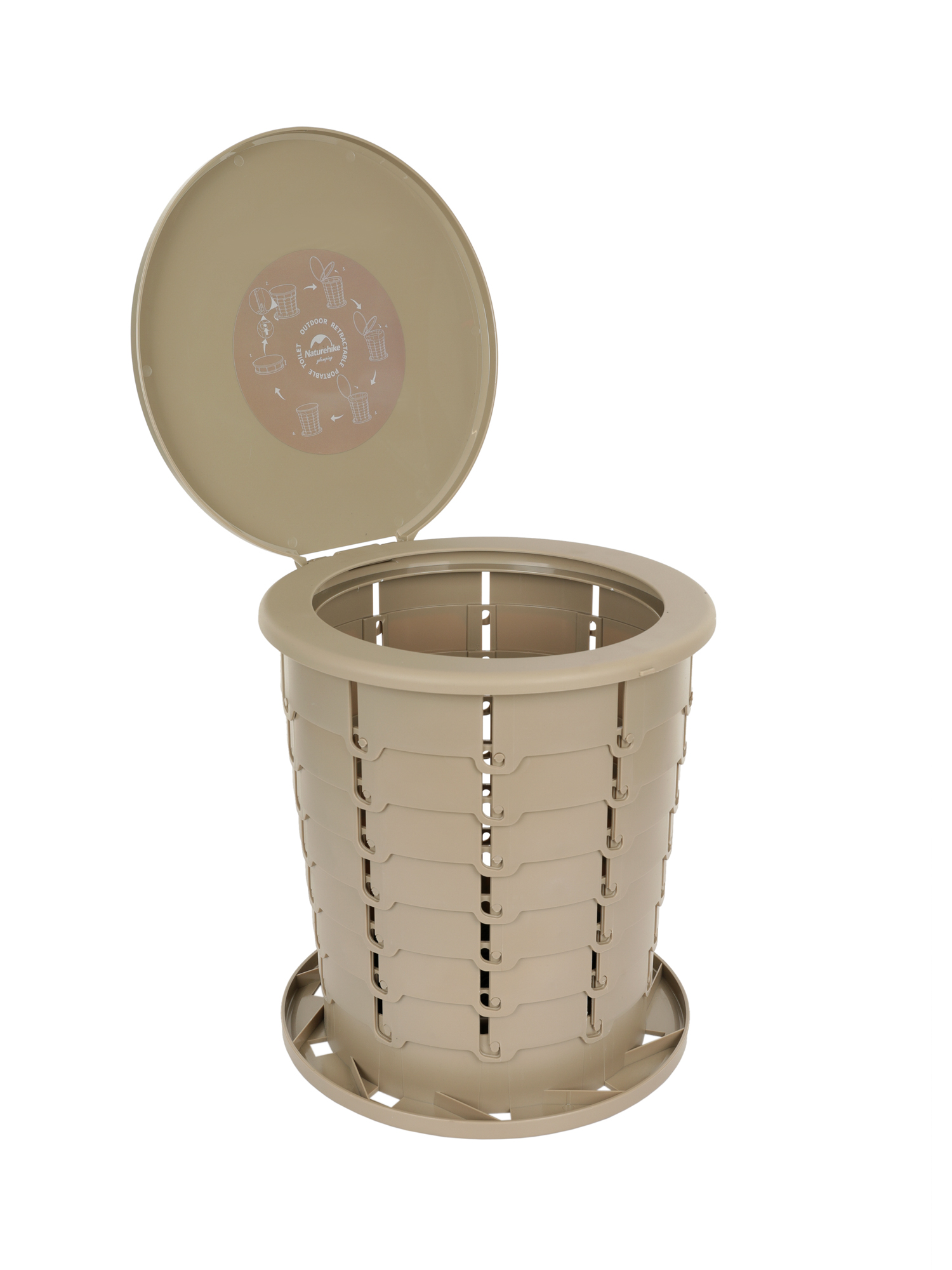 Складной Туалет Naturehike Outdoor Folding Portable Toilet Khaki (Б/Р), Бежевый, Outdoor Folding Portable Toilet
Складной Туалет Naturehike Outdoor Folding Portable Toilet Khaki (Б/Р), Бежевый, Outdoor Folding Portable Toilet