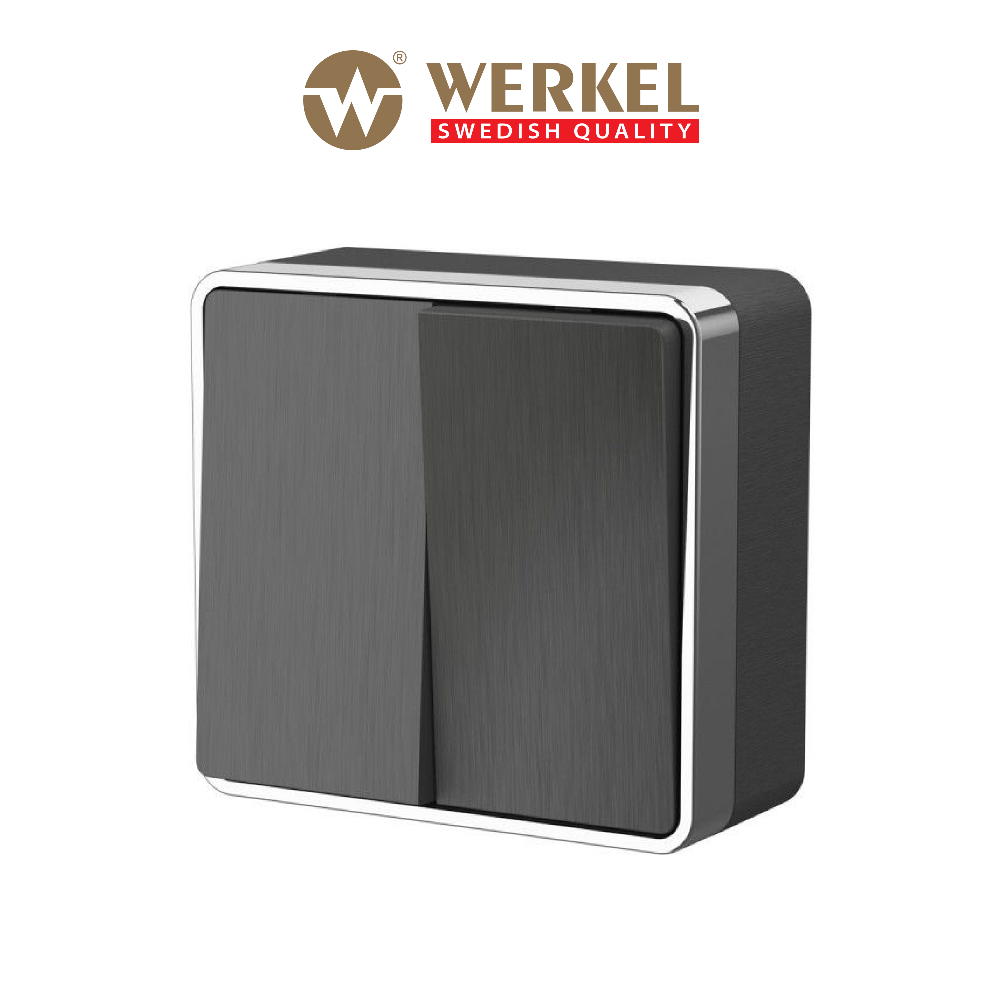 Накладной двухклавишный выключатель Werkel Gallant W5020004 графит рифленый 10 А 250 В, Серый, Накладной выключатель двухклавишный Gallant
Накладной двухклавишный выключатель Werkel Gallant W5020004 графит рифленый 10 А 250 В, Серый, Накладной выключатель двухклавишный Gallant
