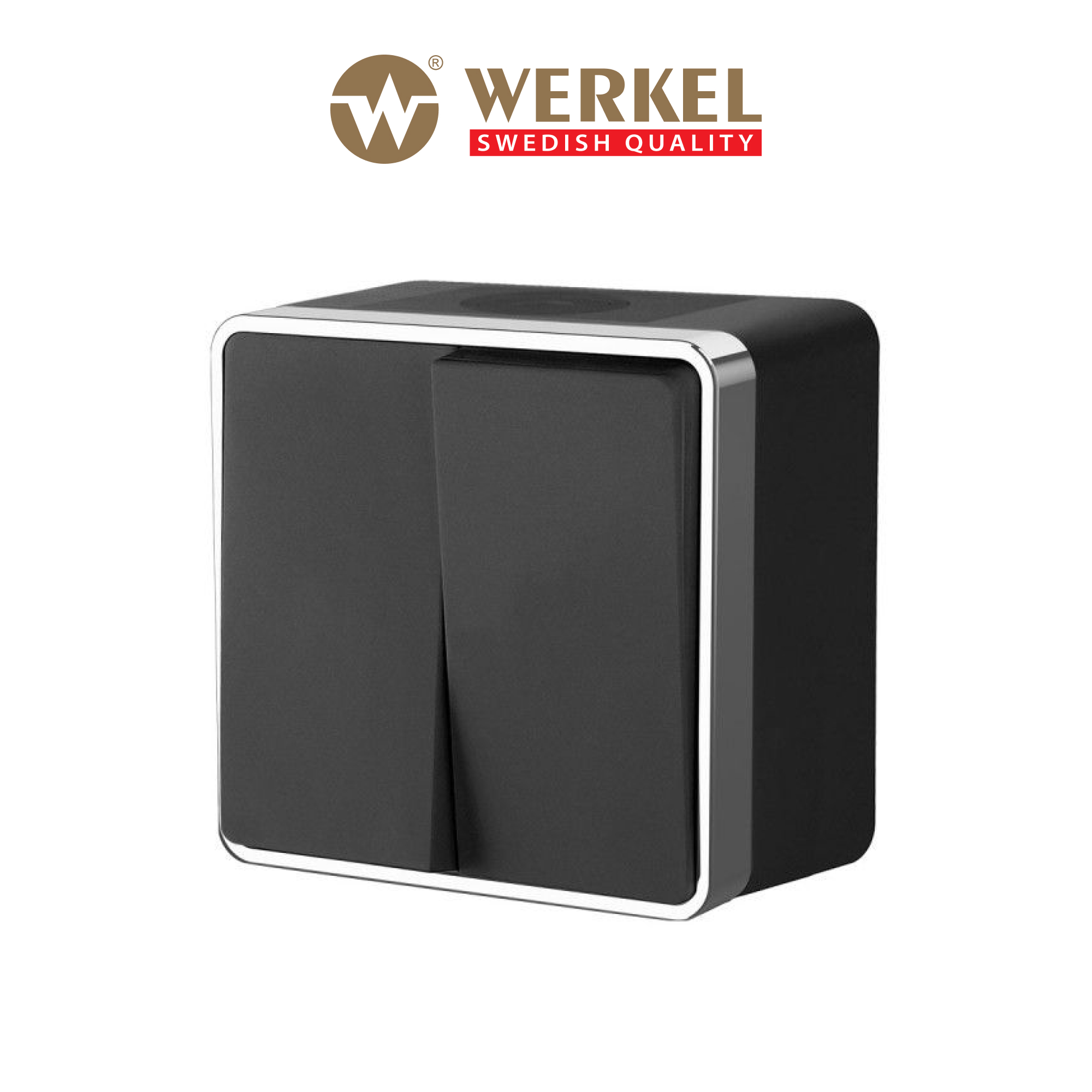 Накладной выключатель двухклавишный влагозащищенный Werkel Gallant W5020235 черный/хром, Накладной выключатель двухклавишный влагозащищенный Gallant
Накладной выключатель двухклавишный влагозащищенный Werkel Gallant W5020235 черный/хром, Накладной выключатель двухклавишный влагозащищенный Gallant