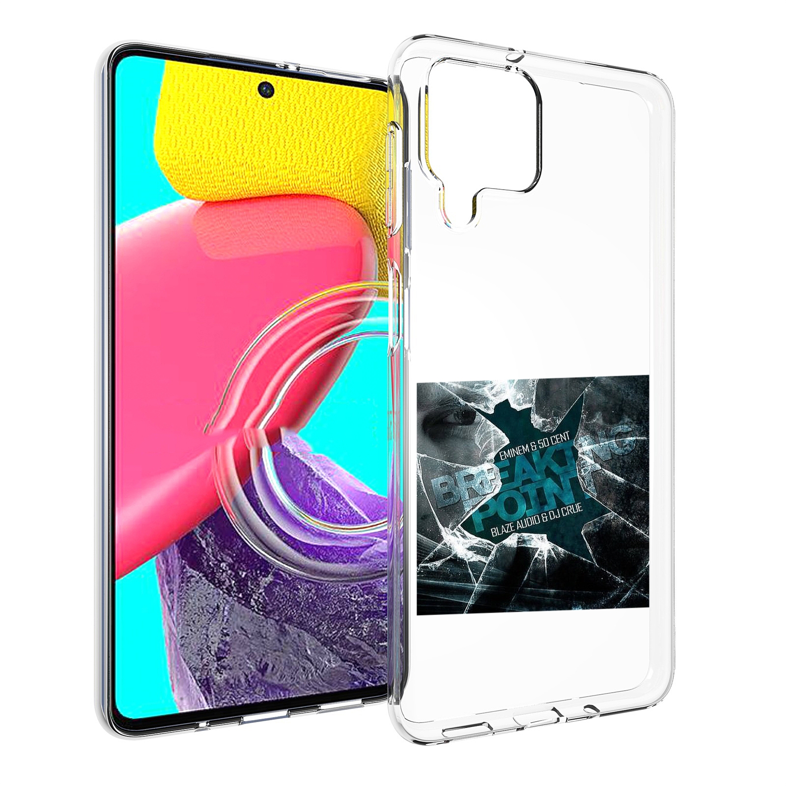 Чехол MyPads Eminem & 50 Cent - Breaking Point для Samsung Galaxy M53 (SM-M536), Прозрачный, Tocco
Чехол MyPads Eminem & 50 Cent - Breaking Point для Samsung Galaxy M53 (SM-M536), Прозрачный, Tocco