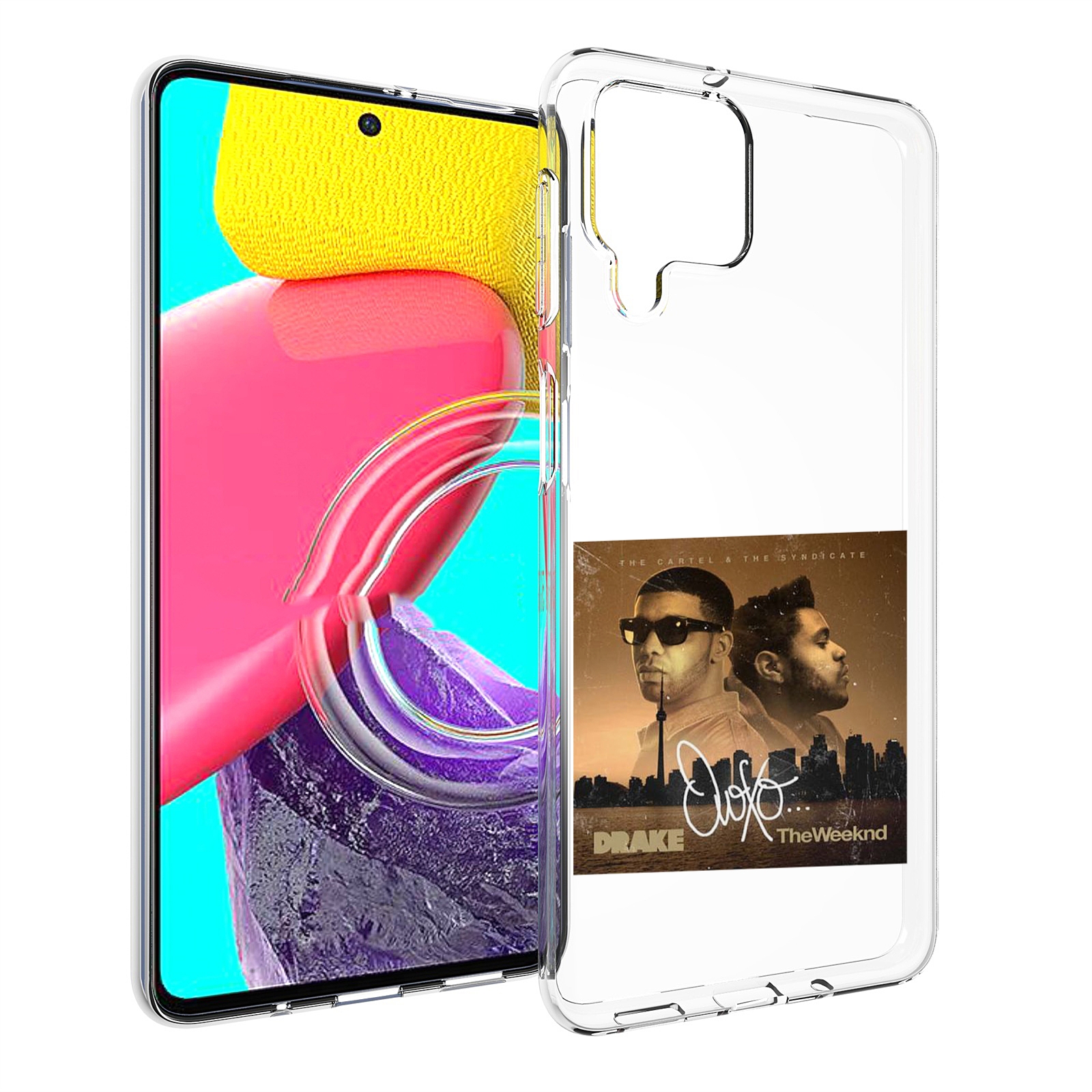 Чехол MyPads Drake & The Weeknd - OVOXO для Samsung Galaxy M53 (SM-M536), Прозрачный, Tocco
Чехол MyPads Drake & The Weeknd - OVOXO для Samsung Galaxy M53 (SM-M536), Прозрачный, Tocco