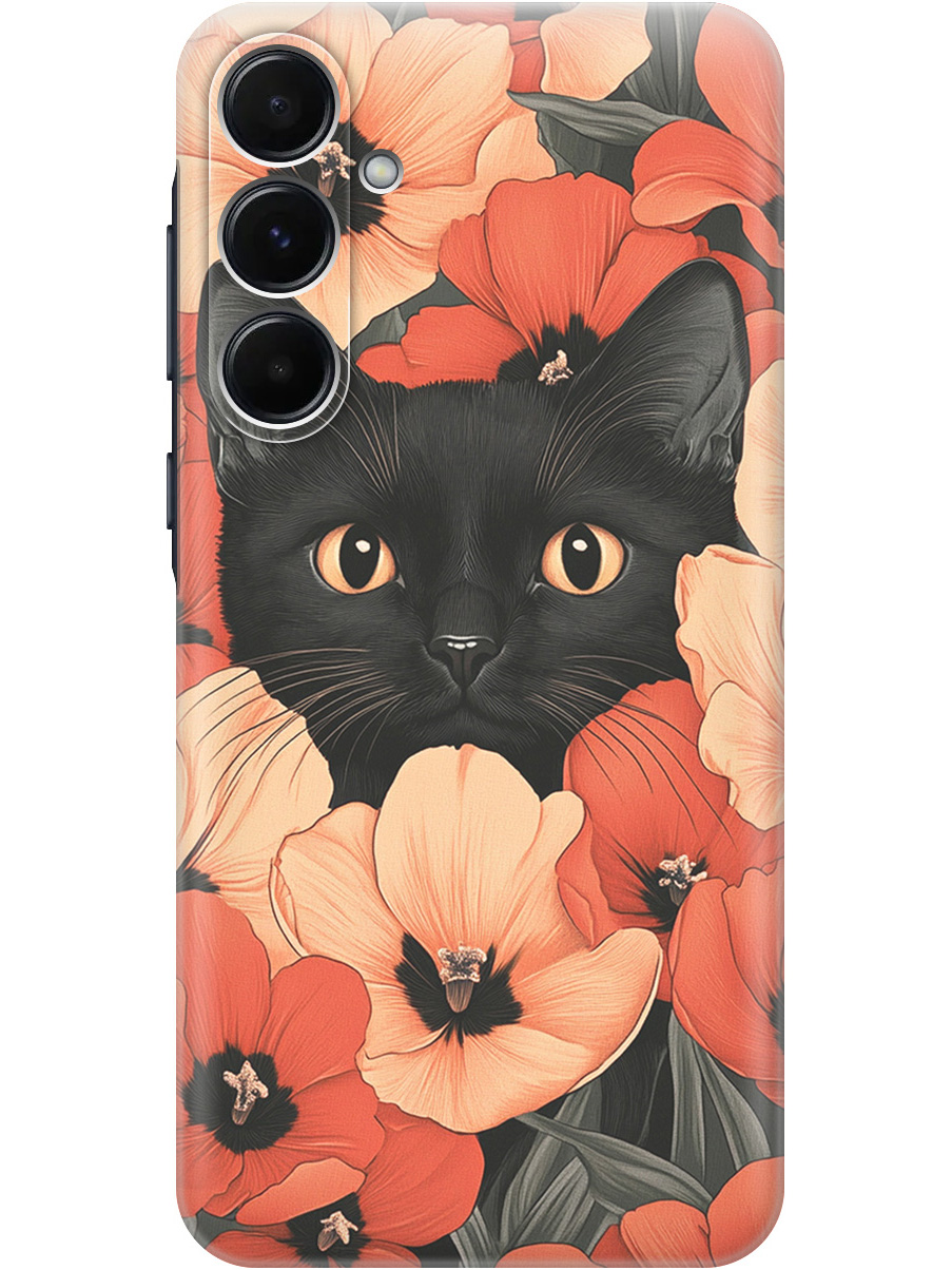 Силиконовый чехол на Samsung Galaxy A35 с принтом "Котик в маках", Прозрачный;черный;красный, 780484312
Силиконовый чехол на Samsung Galaxy A35 с принтом "Котик в маках", Прозрачный;черный;красный, 780484312