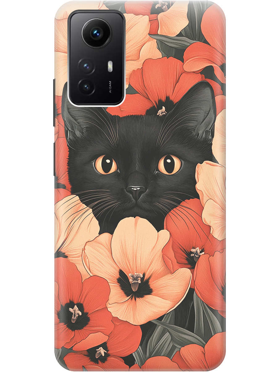 Силиконовый чехол на Xiaomi Redmi Note 12s с принтом "Котик в маках", Прозрачный;черный;красный, 778676912
Силиконовый чехол на Xiaomi Redmi Note 12s с принтом "Котик в маках", Прозрачный;черный;красный, 778676912
