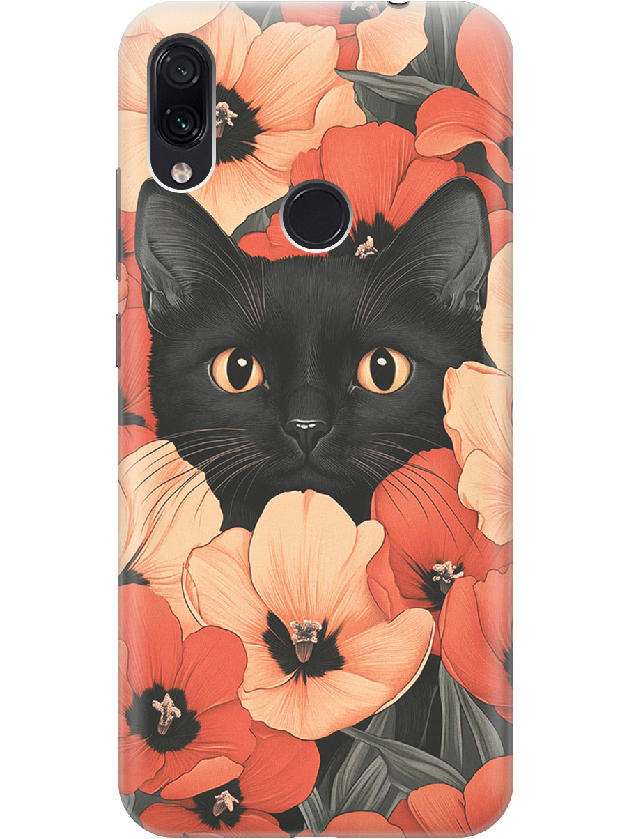 Силиконовый чехол на Xiaomi Redmi Note 7 / Note 7 Pro с принтом "Котик в маках", Прозрачный;черный;красный, 720434912
Силиконовый чехол на Xiaomi Redmi Note 7 / Note 7 Pro с принтом "Котик в маках", Прозрачный;черный;красный, 720434912