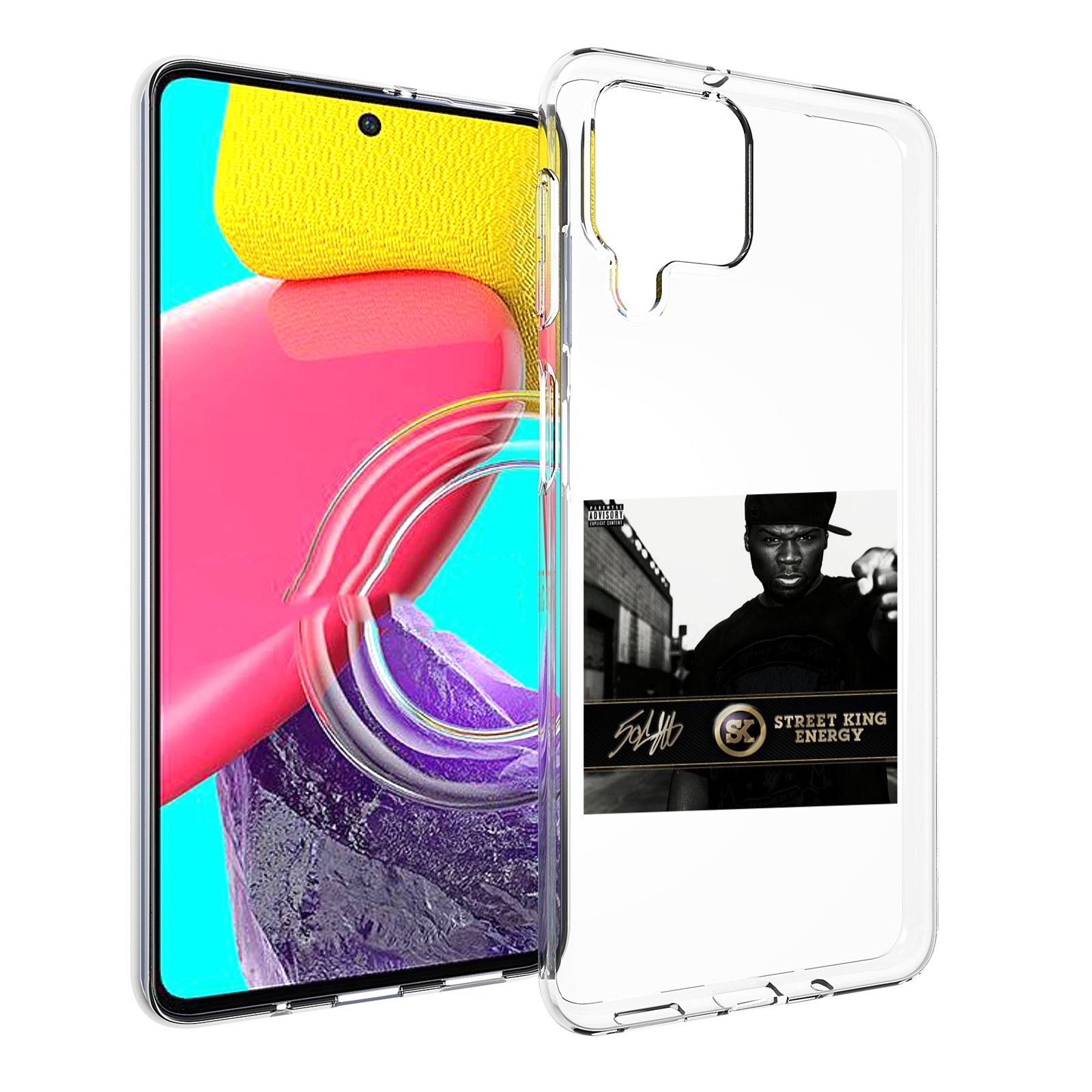 Чехол MyPads 50 Cent - Street King Energy для Samsung Galaxy M53 (SM-M536), Прозрачный, Tocco
Чехол MyPads 50 Cent - Street King Energy для Samsung Galaxy M53 (SM-M536), Прозрачный, Tocco