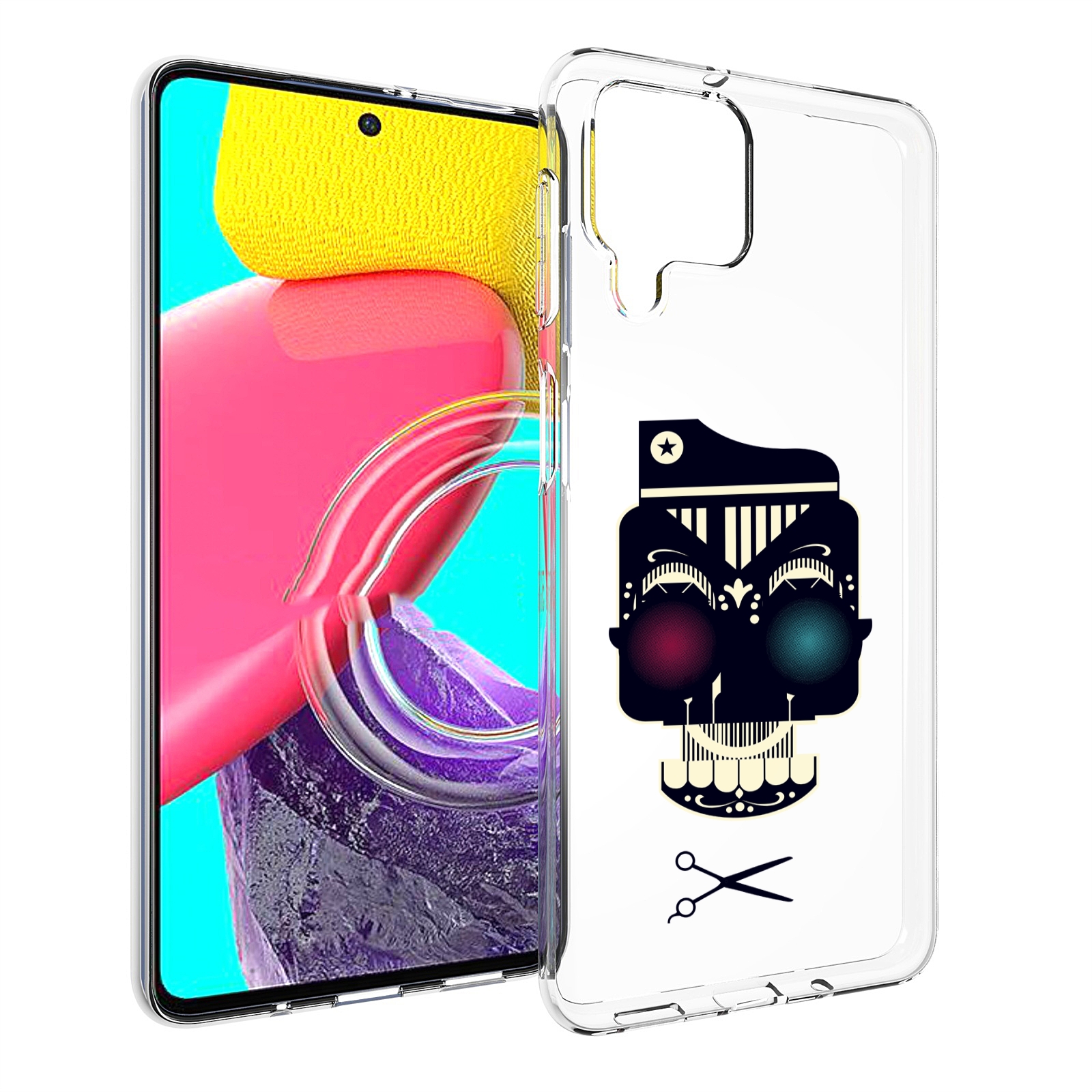 Чехол MyPads черно белый скелет с яркими глазами для Samsung Galaxy M53 (SM-M536), Прозрачный, Tocco
Чехол MyPads черно белый скелет с яркими глазами для Samsung Galaxy M53 (SM-M536), Прозрачный, Tocco