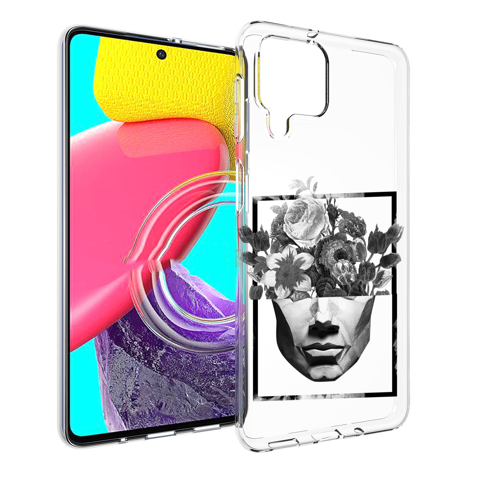 Чехол MyPads черно белая ваза в абстракции для Samsung Galaxy M53 (SM-M536), Прозрачный, Tocco
Чехол MyPads черно белая ваза в абстракции для Samsung Galaxy M53 (SM-M536), Прозрачный, Tocco