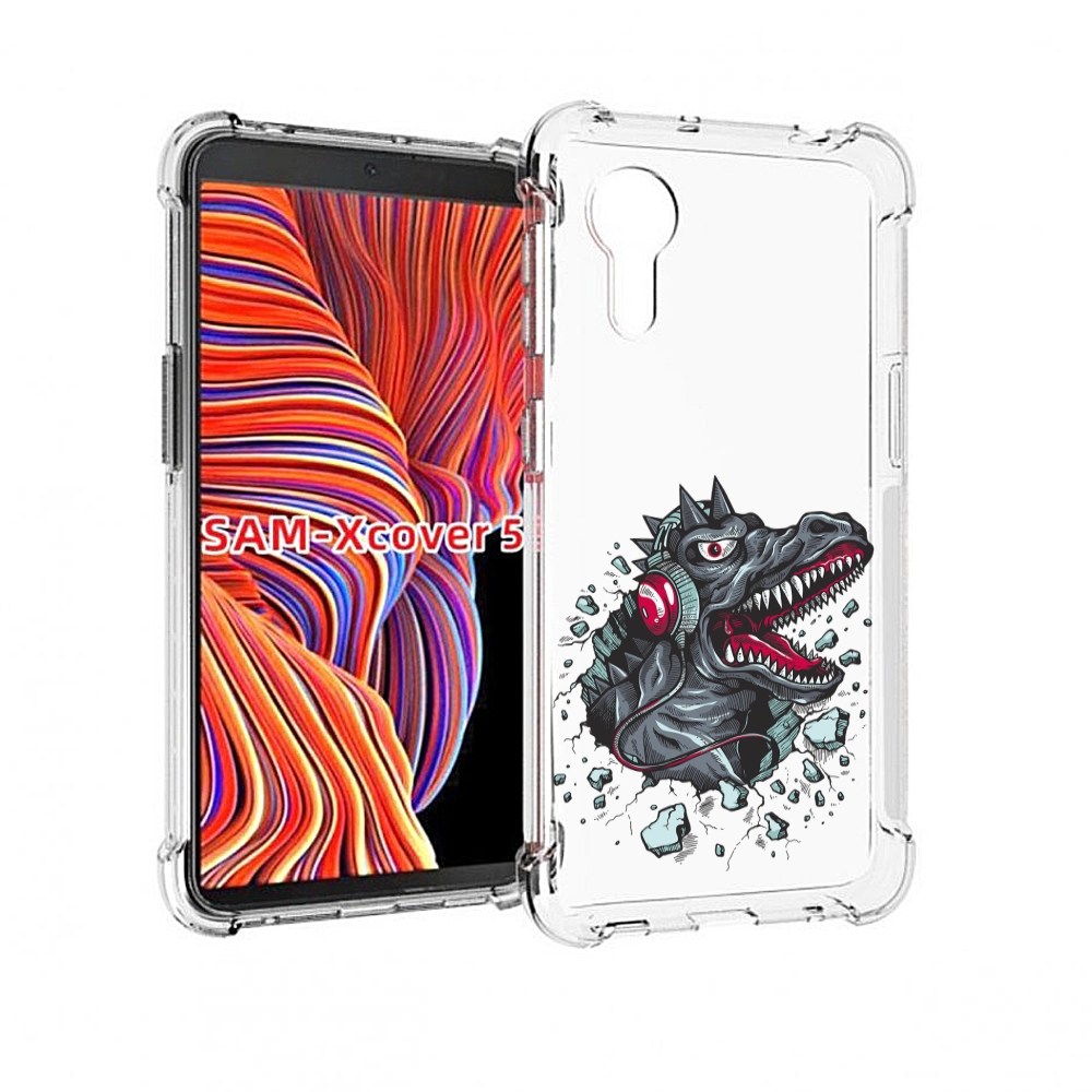 Чехол MyPads Нарисованный динозавр в наушниках для Samsung Galaxy Xcover 5, Прозрачный, Tocco
Чехол MyPads Нарисованный динозавр в наушниках для Samsung Galaxy Xcover 5, Прозрачный, Tocco