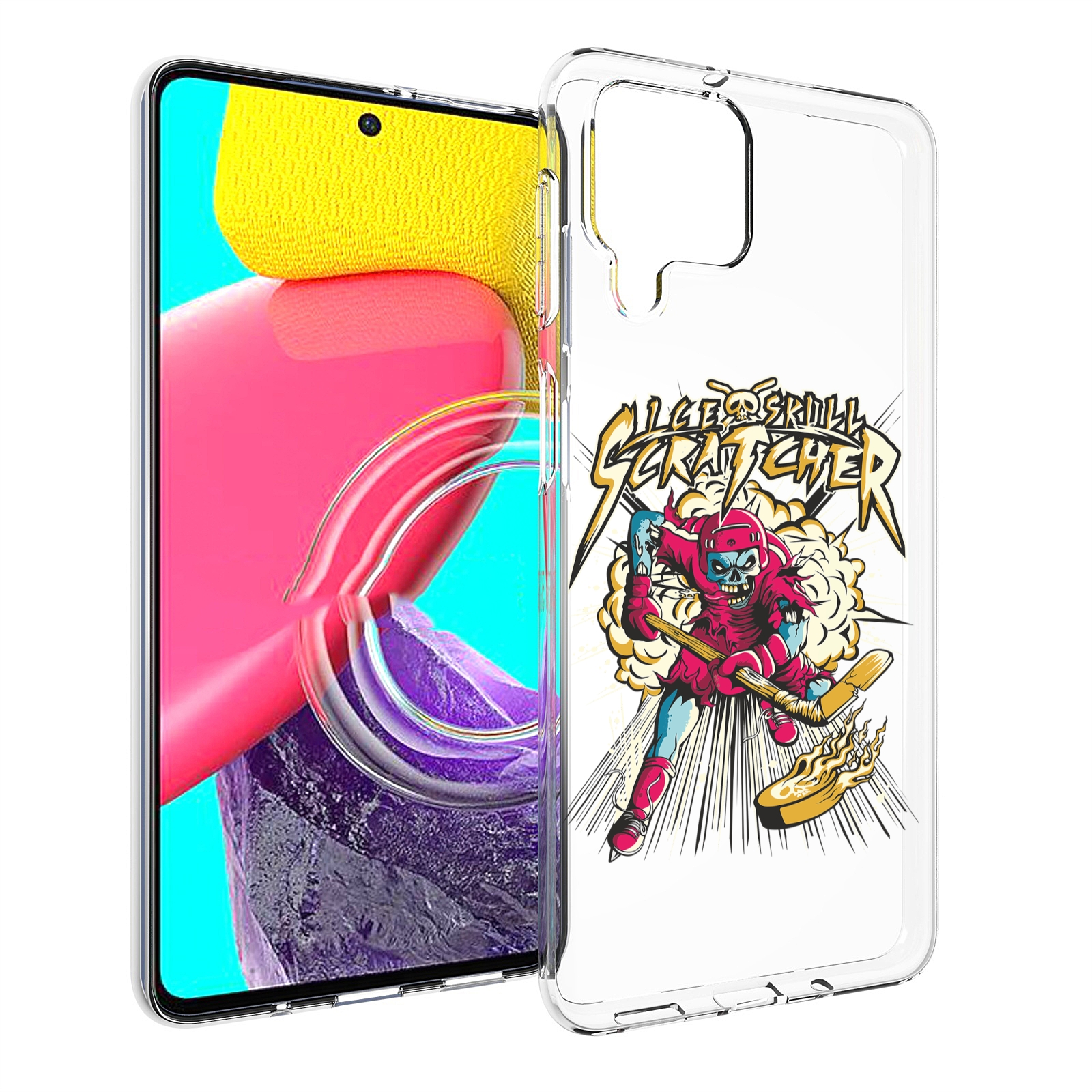 Чехол MyPads нарисованный скелет хоккеист для Samsung Galaxy M53 (SM-M536), Прозрачный, Tocco
Чехол MyPads нарисованный скелет хоккеист для Samsung Galaxy M53 (SM-M536), Прозрачный, Tocco