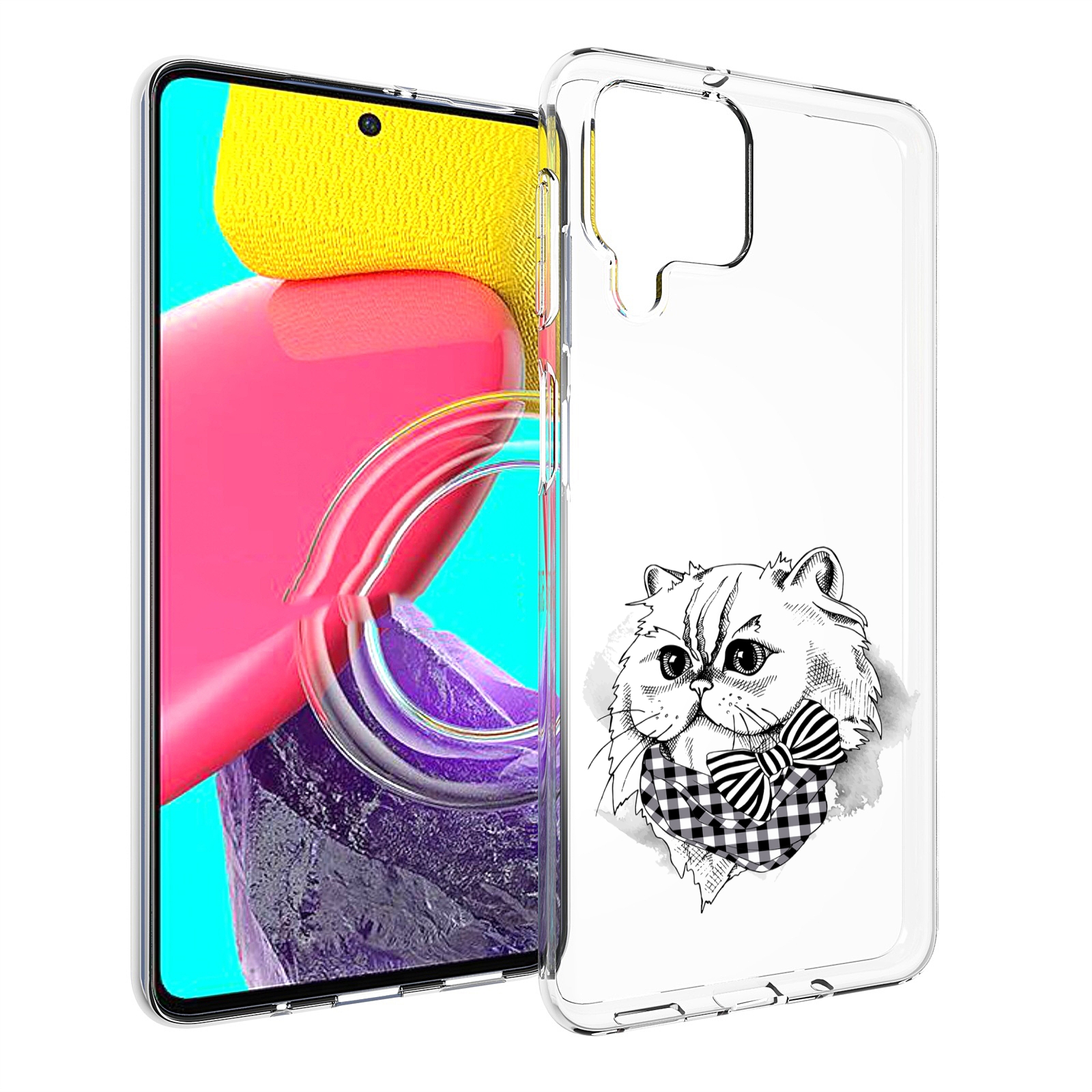 Чехол MyPads нарисованная красивая кошечка для Samsung Galaxy M53 (SM-M536), Прозрачный, Tocco
Чехол MyPads нарисованная красивая кошечка для Samsung Galaxy M53 (SM-M536), Прозрачный, Tocco