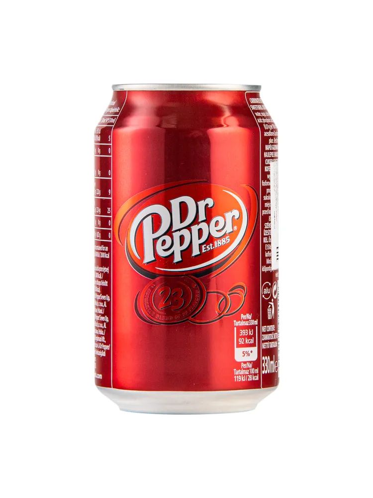 Напиток газированный Dr.Pepper Classic 23 (Доктор Пеппер Классика), США (USA), 12 шт х 355
Напиток газированный Dr.Pepper Classic 23 (Доктор Пеппер Классика), США (USA), 12 шт х 355
