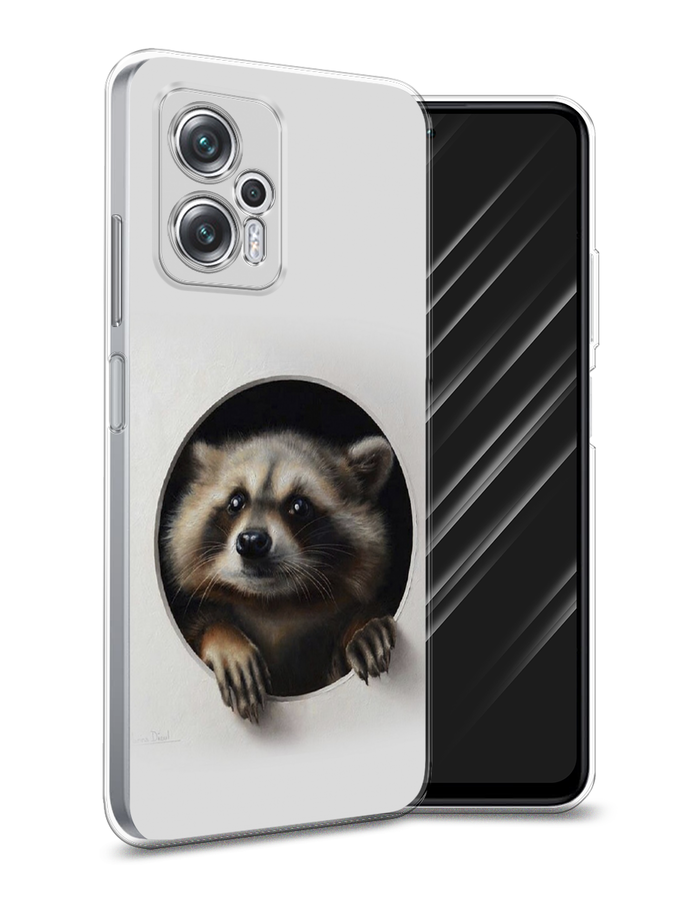 Чехол Awog на Poco X4 GT/Redmi Note 11T Pro/11T Pro Plus "Любопытный енот", Разноцветный, 315550-1
Чехол Awog на Poco X4 GT/Redmi Note 11T Pro/11T Pro Plus "Любопытный енот", Разноцветный, 315550-1