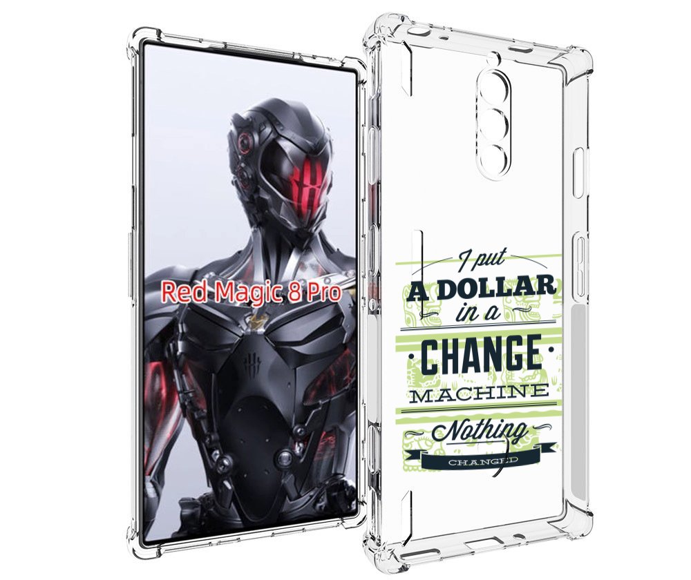 Чехол MyPads доллар надпись для ZTE Nubia Red Magic 8 Pro / Red Magic 8 Pro Plus, Tocco
Чехол MyPads доллар надпись для ZTE Nubia Red Magic 8 Pro / Red Magic 8 Pro Plus, Tocco