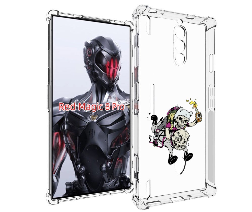 Чехол MyPads время приключений скелеты для ZTE Nubia Red Magic 8 Pro / Red Magic 8 Pro ..., Tocco
Чехол MyPads время приключений скелеты для ZTE Nubia Red Magic 8 Pro / Red Magic 8 Pro ..., Tocco