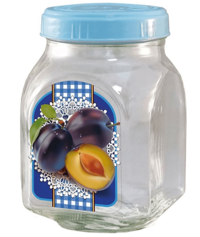 Банка для варенья Kwestor Слива 800 мл в ассортименте
Банка для варенья Kwestor Слива 800 мл в ассортименте