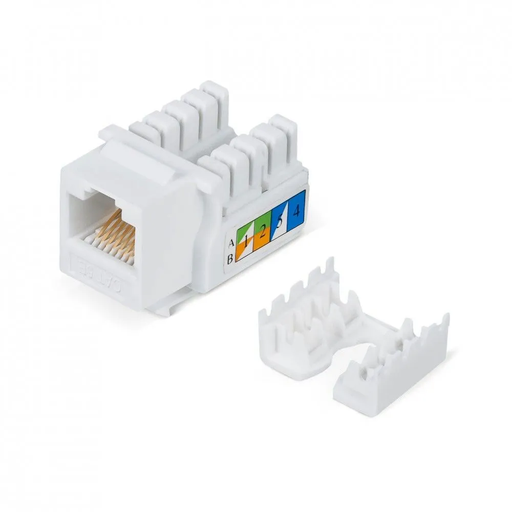 Модуль WRline WR-KJ-RJ45-C5E-90 информ. KeystoneRJ45 1 кат.5E UTP бел. (упак.:1шт), Белый
Модуль WRline WR-KJ-RJ45-C5E-90 информ. KeystoneRJ45 1 кат.5E UTP бел. (упак.:1шт), Белый