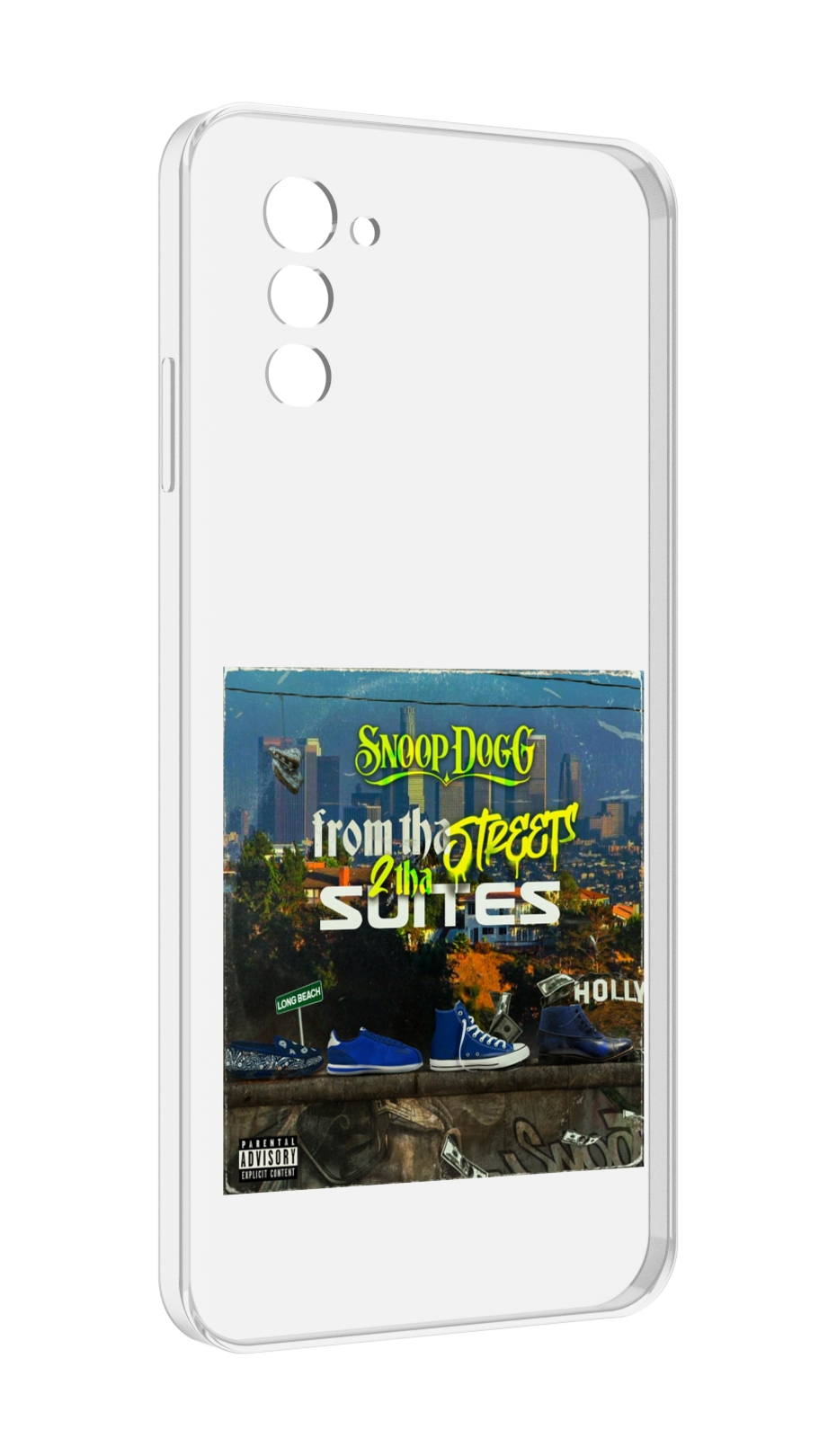 Чехол MyPads Snoop Dogg FROM THE STREET 2 THA SUITES для UleFone Note 12 / Note 12P, Прозрачный, Tocco
Чехол MyPads Snoop Dogg FROM THE STREET 2 THA SUITES для UleFone Note 12 / Note 12P, Прозрачный, Tocco