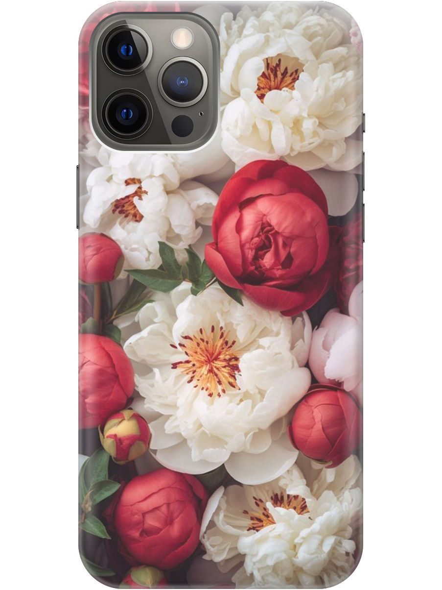 Силиконовый чехол на Apple iPhone 12 Pro Max с рисунком "Красно-белые пионы", Белый;красный, 20000398
Силиконовый чехол на Apple iPhone 12 Pro Max с рисунком "Красно-белые пионы", Белый;красный, 20000398