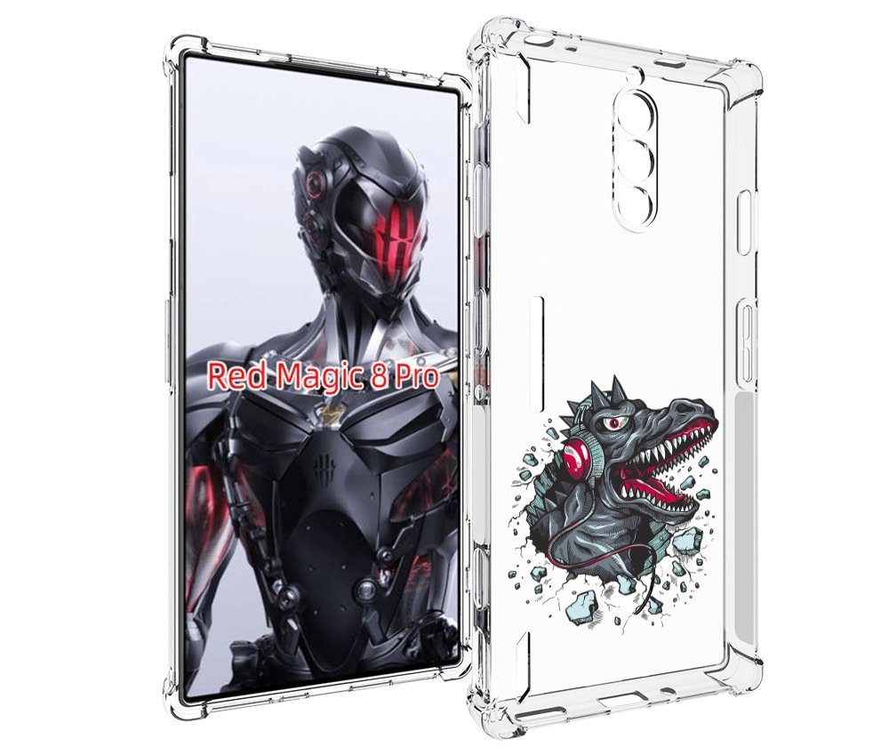 Чехол MyPads Нарисованный динозавр в наушниках для ZTE Nubia Red Magic 8 Pro / Red Magi..., Tocco
Чехол MyPads Нарисованный динозавр в наушниках для ZTE Nubia Red Magic 8 Pro / Red Magi..., Tocco