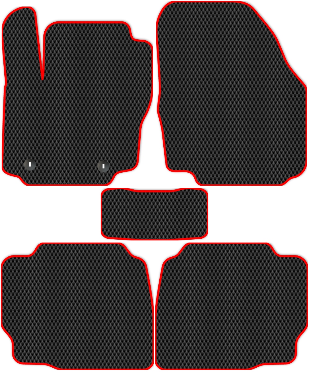 Коврики ЭВА в салон для Ford Mondeo 4 2007 - 2015, 5 шт. черный, красный кант, 2108-S5YLT-H
Коврики ЭВА в салон для Ford Mondeo 4 2007 - 2015, 5 шт. черный, красный кант, 2108-S5YLT-H