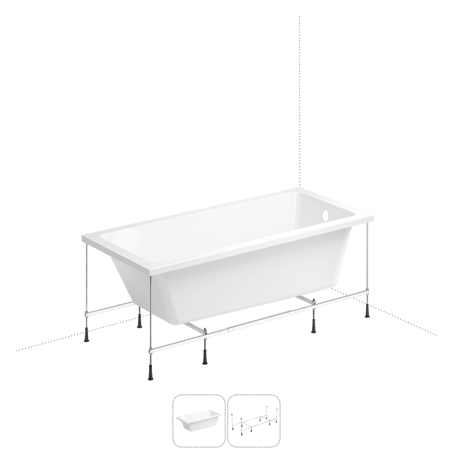 Акриловая ванна 180х85 см Wellsee FreeDom 202010526, в наборе 2 в 1, Белый, bath.FreeDom_ветка_3
Акриловая ванна 180х85 см Wellsee FreeDom 202010526, в наборе 2 в 1, Белый, bath.FreeDom_ветка_3