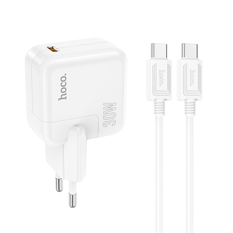 Сетевое зарядное устройство Hoco C112Aa type-c - type-c 1xUSB Type-C 3 А белый, C112Aa
Сетевое зарядное устройство Hoco C112Aa type-c - type-c 1xUSB Type-C 3 А белый, C112Aa
