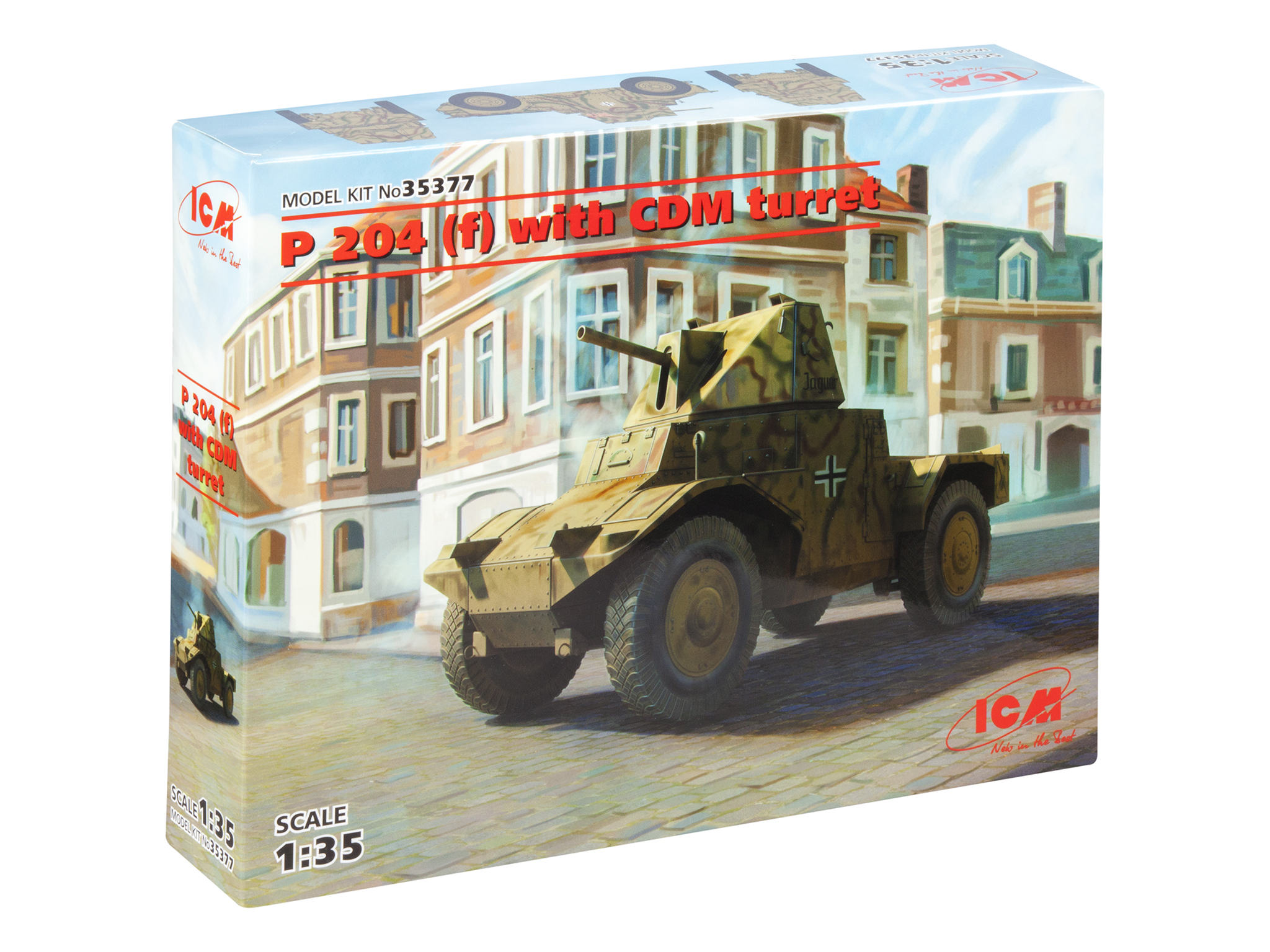 Сборная модель ICM 1/35 Panzerspahwagen P 204 fс башней Германский бронеавто II МВ 35377
Сборная модель ICM 1/35 Panzerspahwagen P 204 fс башней Германский бронеавто II МВ 35377
