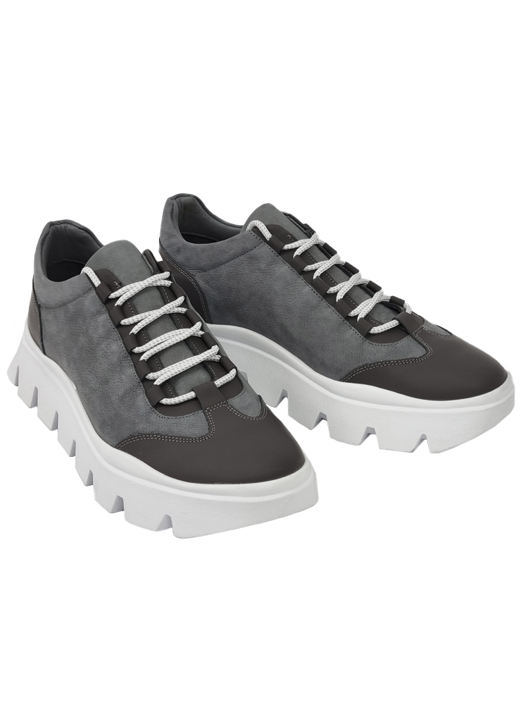 фото Полуботинки мужские brussali̇ni̇ 15097 r10808 серые 42 ru