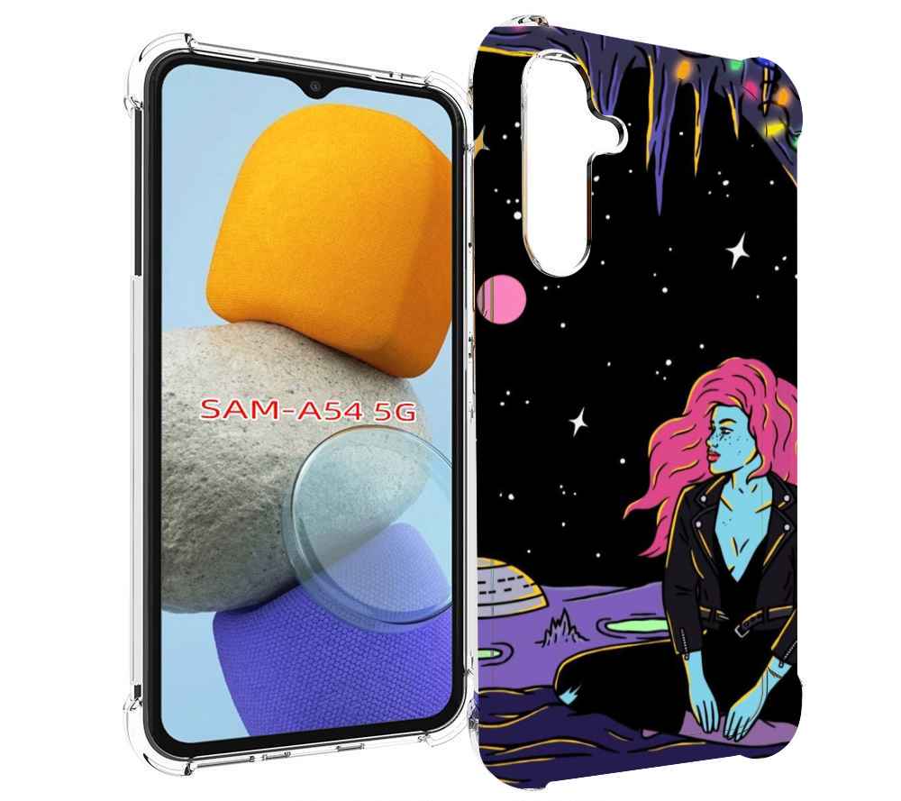 Чехол MyPads девушка с красными волосами в космосе женский для Samsung Galaxy A54, Tocco 
Чехол MyPads девушка с красными волосами в космосе женский для Samsung Galaxy A54, Tocco