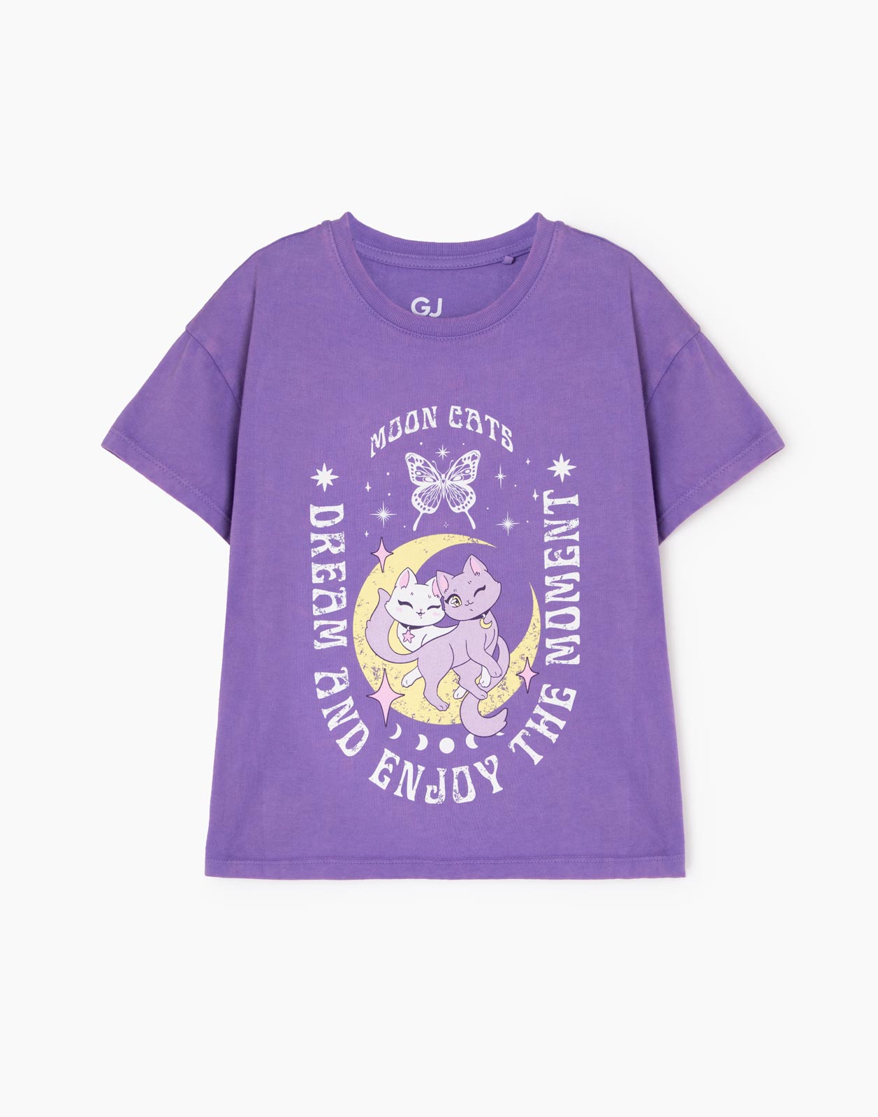 Фиолетовая футболка oversize с принтом и эффектом варки для девочки 5-6л/116, Фиолетовый, GKT021045
Фиолетовая футболка oversize с принтом и эффектом варки для девочки 5-6л/116, Фиолетовый, GKT021045