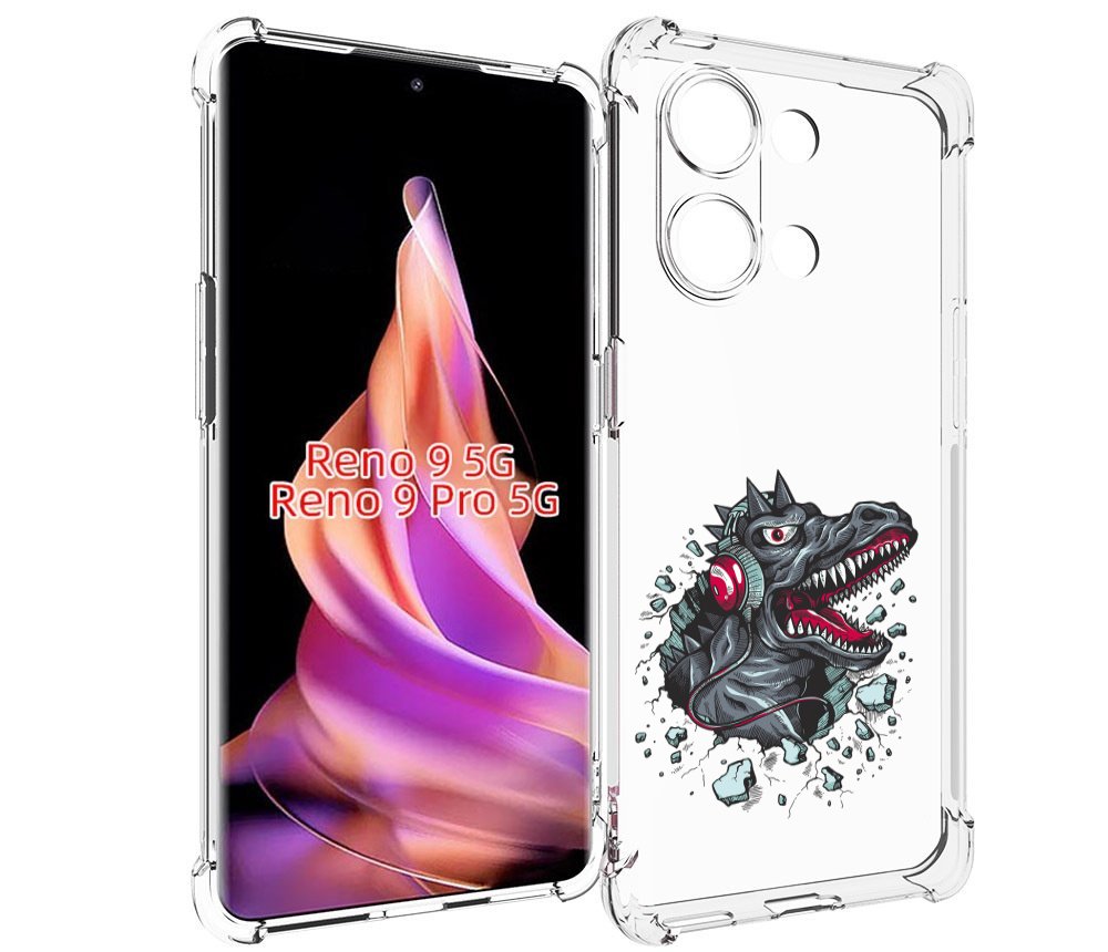 Чехол MyPads Нарисованный динозавр в наушниках для Oppo Reno 9/Reno 9 Pro, Прозрачный, Tocco
Чехол MyPads Нарисованный динозавр в наушниках для Oppo Reno 9/Reno 9 Pro, Прозрачный, Tocco