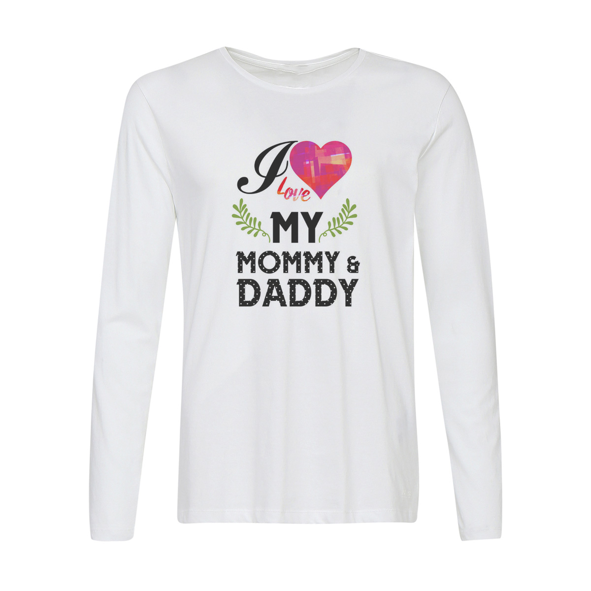 Лонгслив CoolPodarok Прикол. Семья. I love my mommy and daddy. Я люблю маму и папу, w0151844
Лонгслив CoolPodarok Прикол. Семья. I love my mommy and daddy. Я люблю маму и папу, w0151844