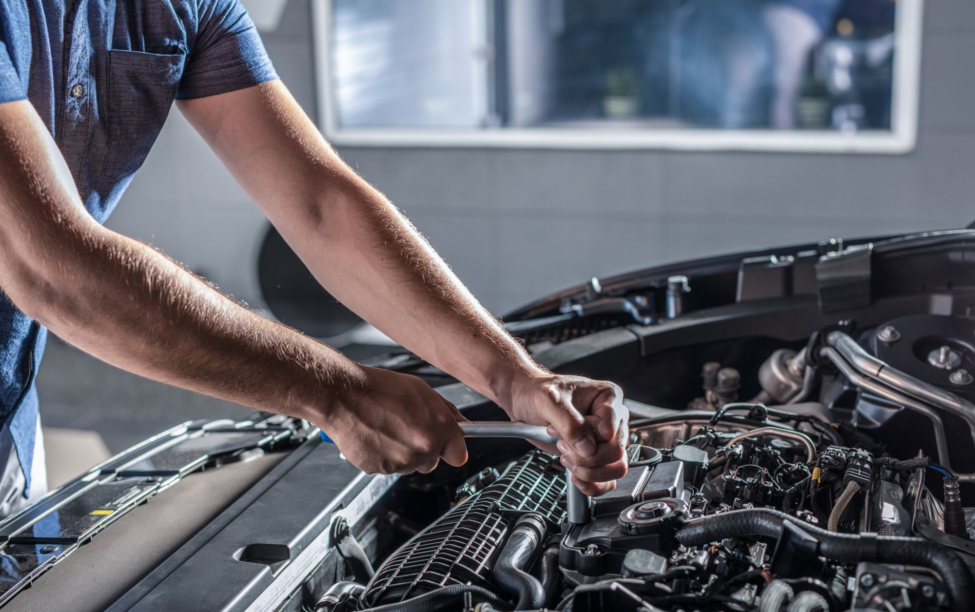фото Замена передних тормозных дисков и колодок car service