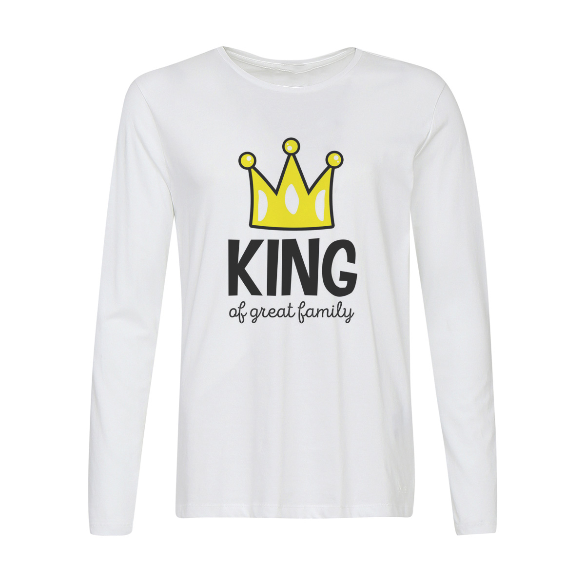 Лонгслив CoolPodarok Прикол. Семья. King of great family. Король прекрасной семьи. Папа, Белый, w0151825
Лонгслив CoolPodarok Прикол. Семья. King of great family. Король прекрасной семьи. Папа, Белый, w0151825