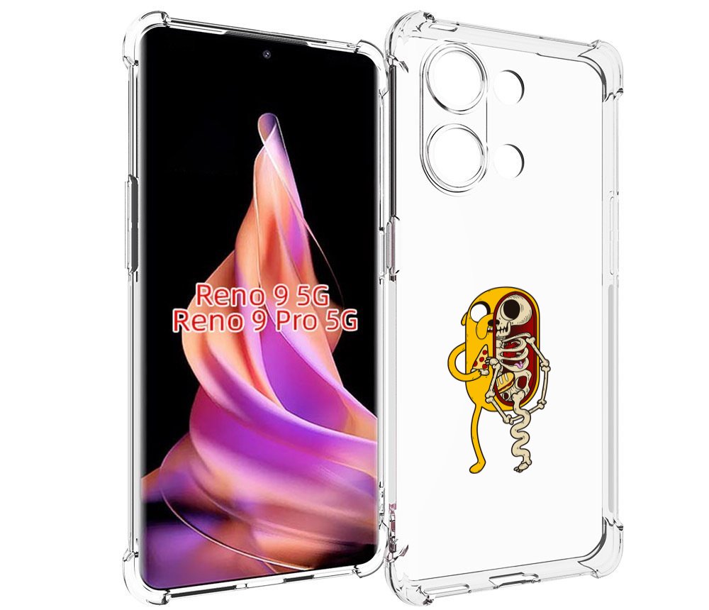 Чехол MyPads Джейк скелет для Oppo Reno 9/Reno 9 Pro, Прозрачный, Tocco
Чехол MyPads Джейк скелет для Oppo Reno 9/Reno 9 Pro, Прозрачный, Tocco