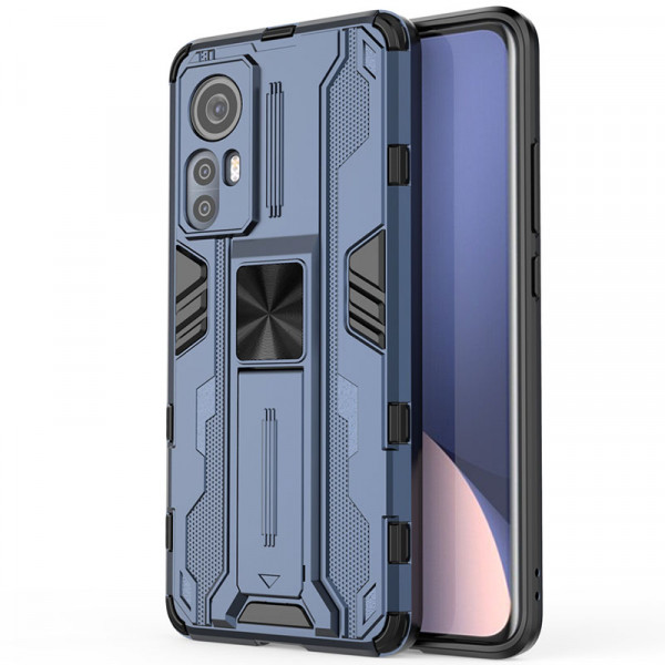 Противоударный чехол-подставка Epik Galvatron для Xiaomi Mi 12/12X/12S с защитой камеры, Синий
Противоударный чехол-подставка Epik Galvatron для Xiaomi Mi 12/12X/12S с защитой камеры, Синий